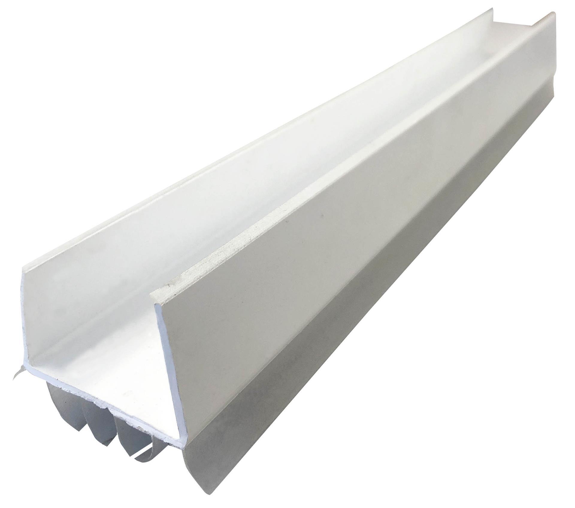 Bajo de puerta pvc flex quatro-stop 1 m blanco