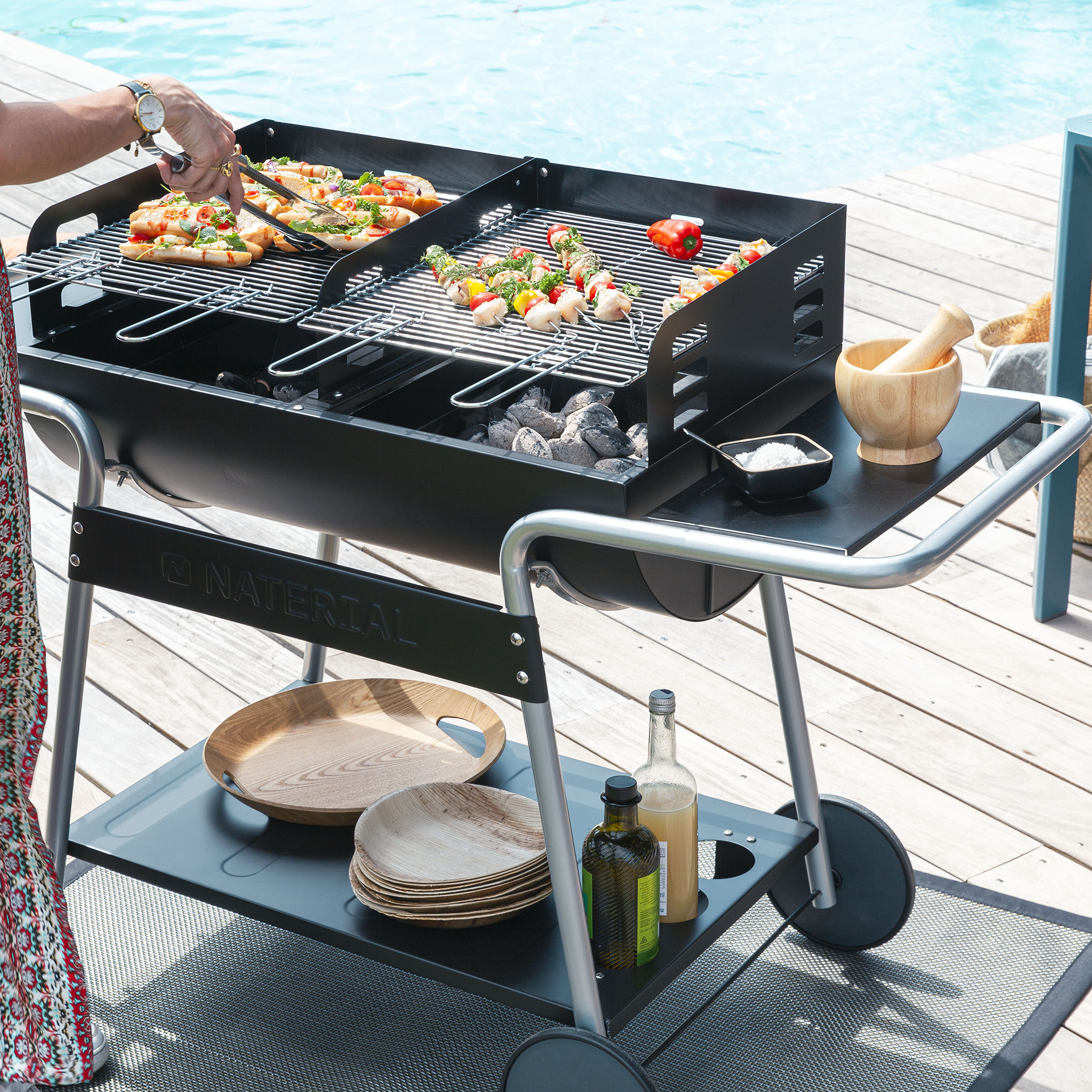 Barbecue charbon de bois Torus NATERIAL - 2