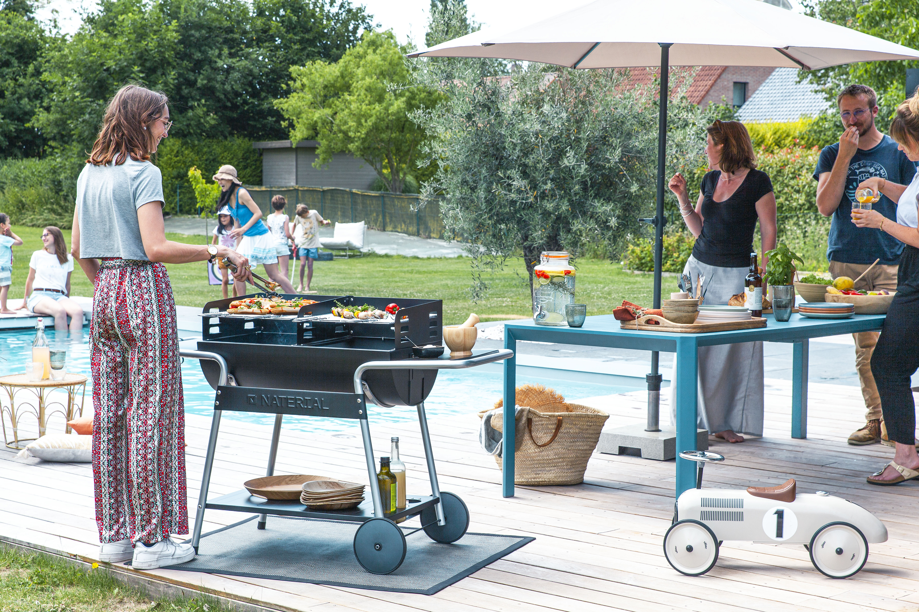 Barbecue charbon de bois Torus NATERIAL - 3