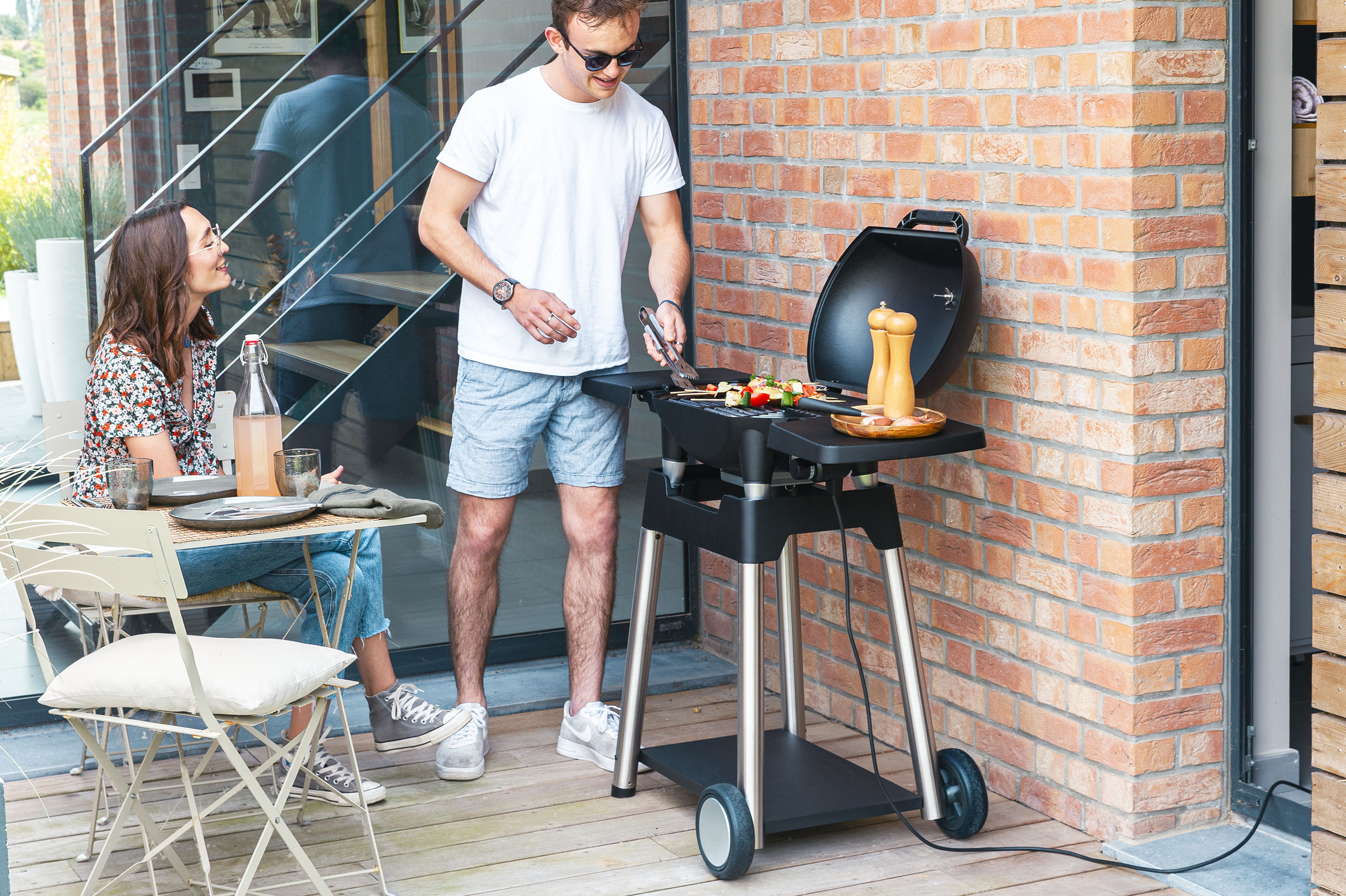 Pince en inox NATERIAL pour barbecue - 5