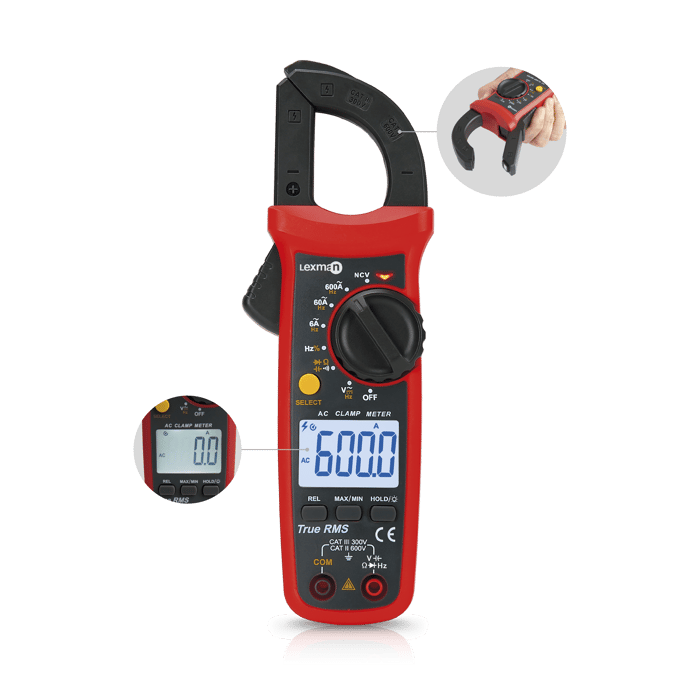 PINZA AMPERIMETRICA LEXMAN