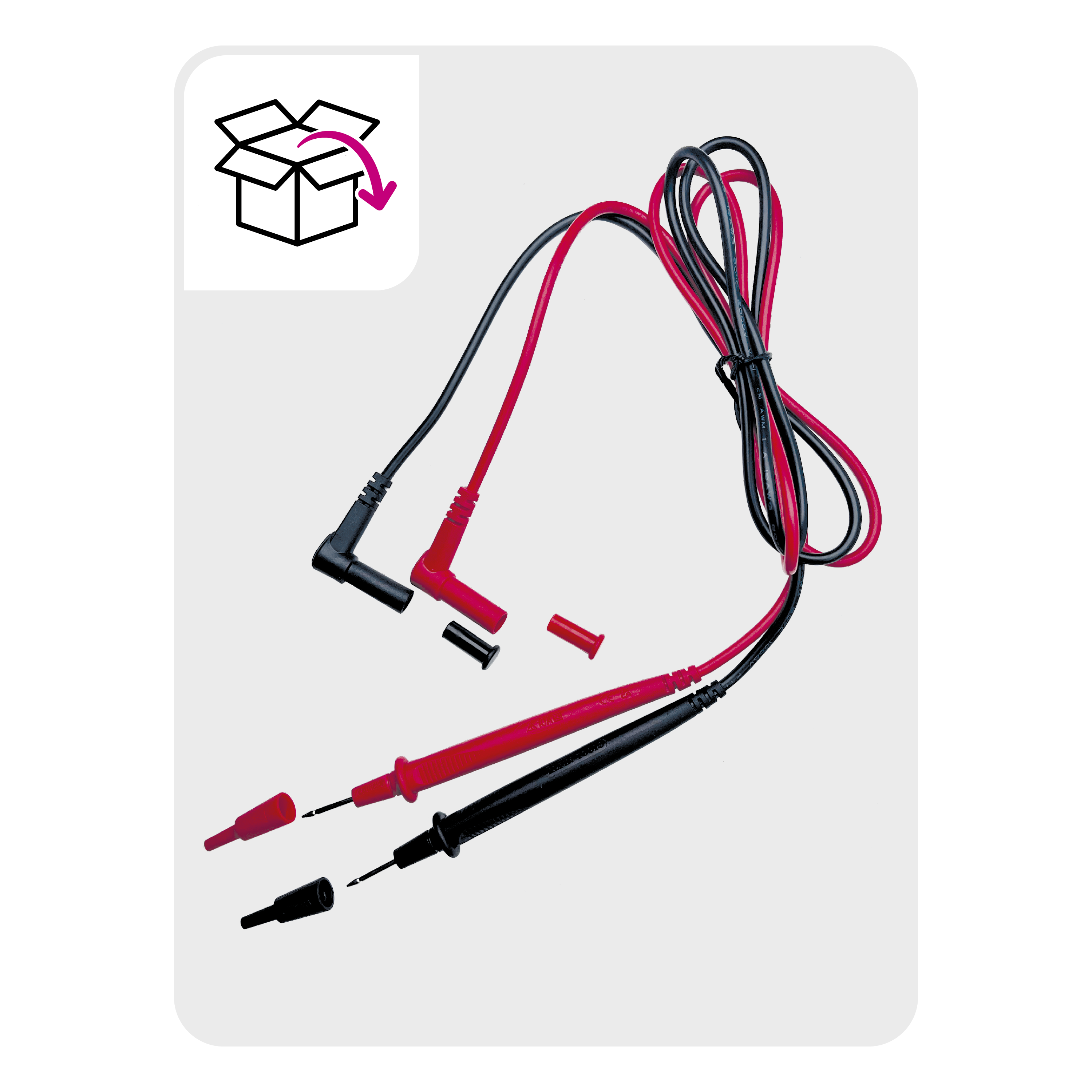 Cables de pruebas eléctricas LEXMAN - 5