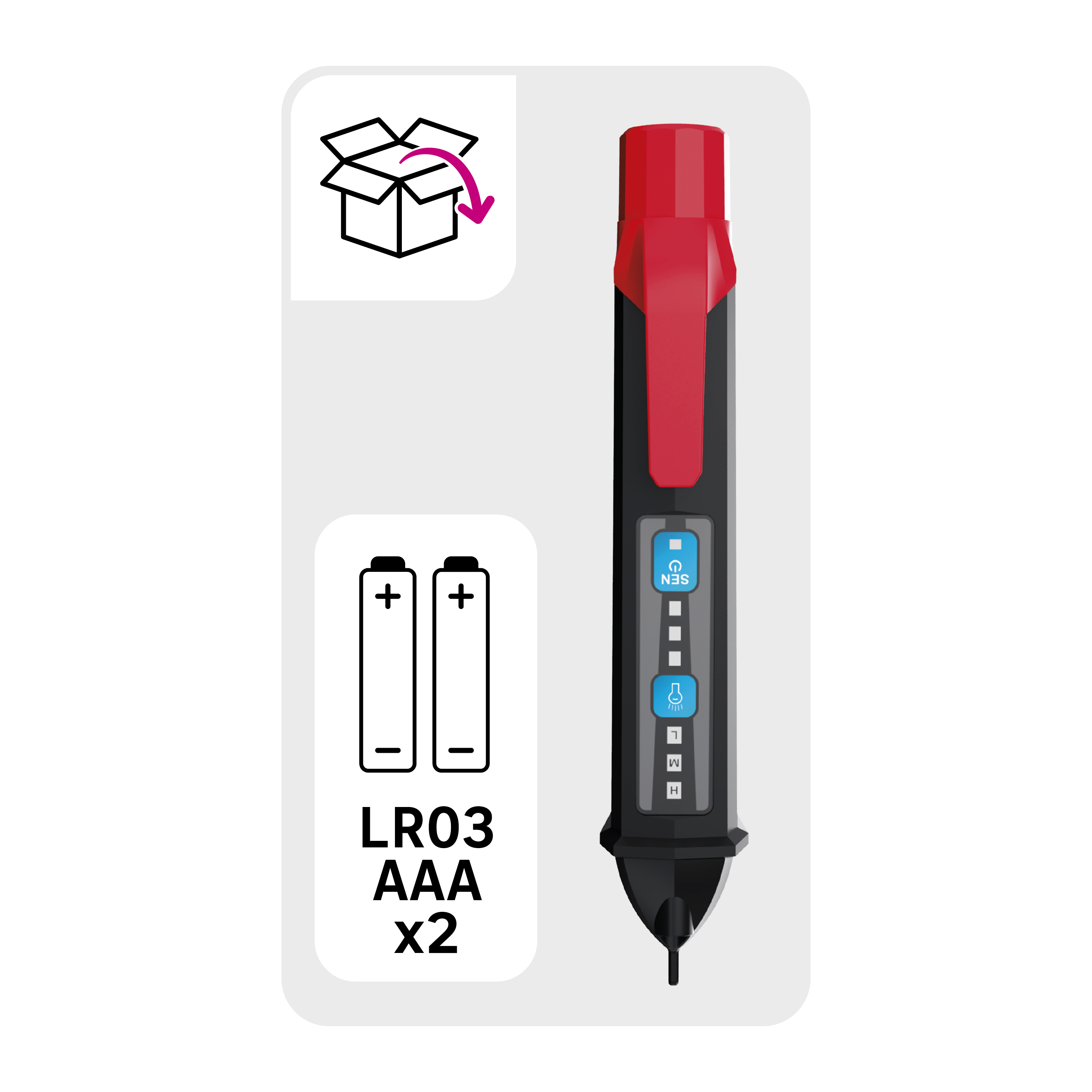 Medidor de tensão LEXMAN - 6