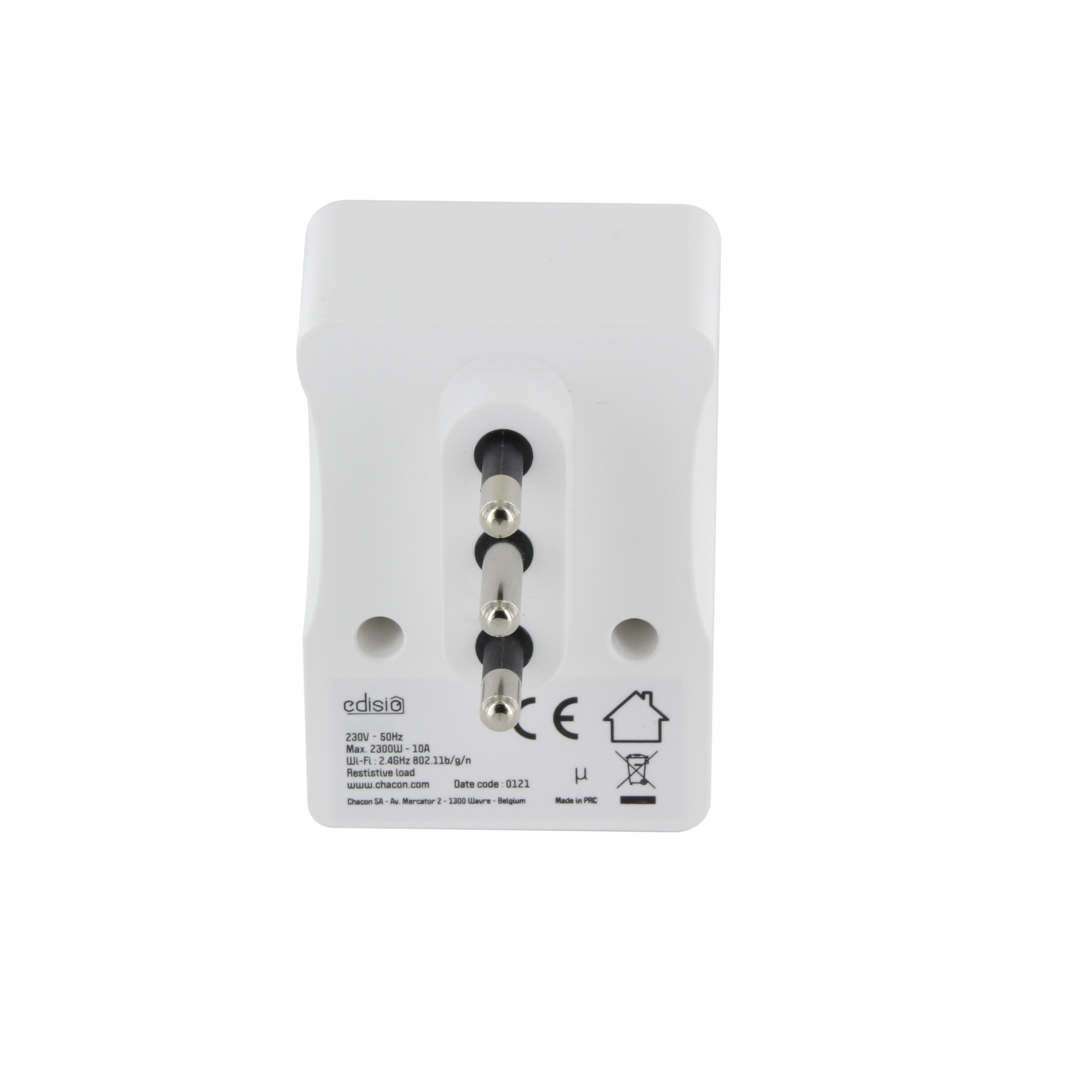 Adattatore connesso Wi-Fi CHACON 53037 bianco - 4