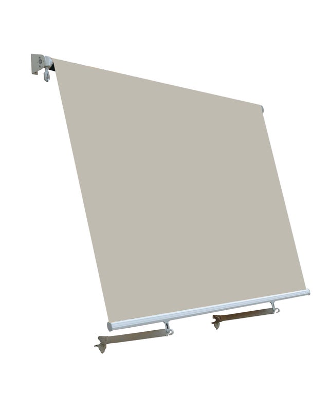 Tende da sole a caduta con bracci mod. T137 B, L 2.45 x 2.45 m beige