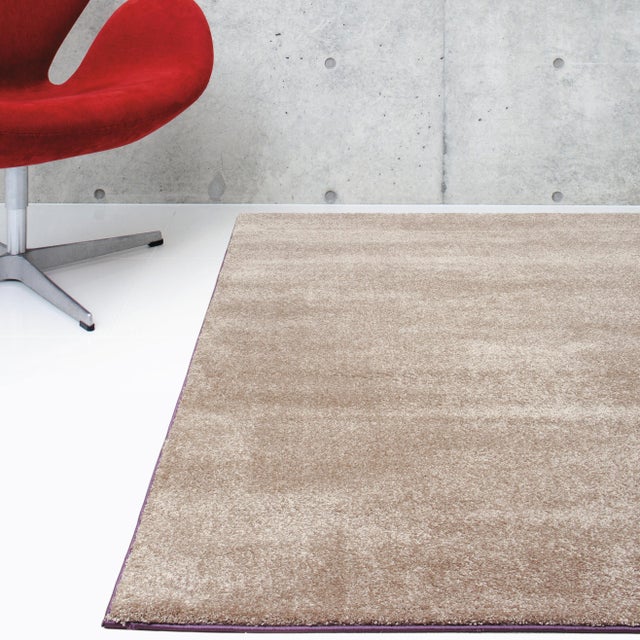Tappeto Soave Soft plain in polipropilene, L 120 x L 60 cm, beige