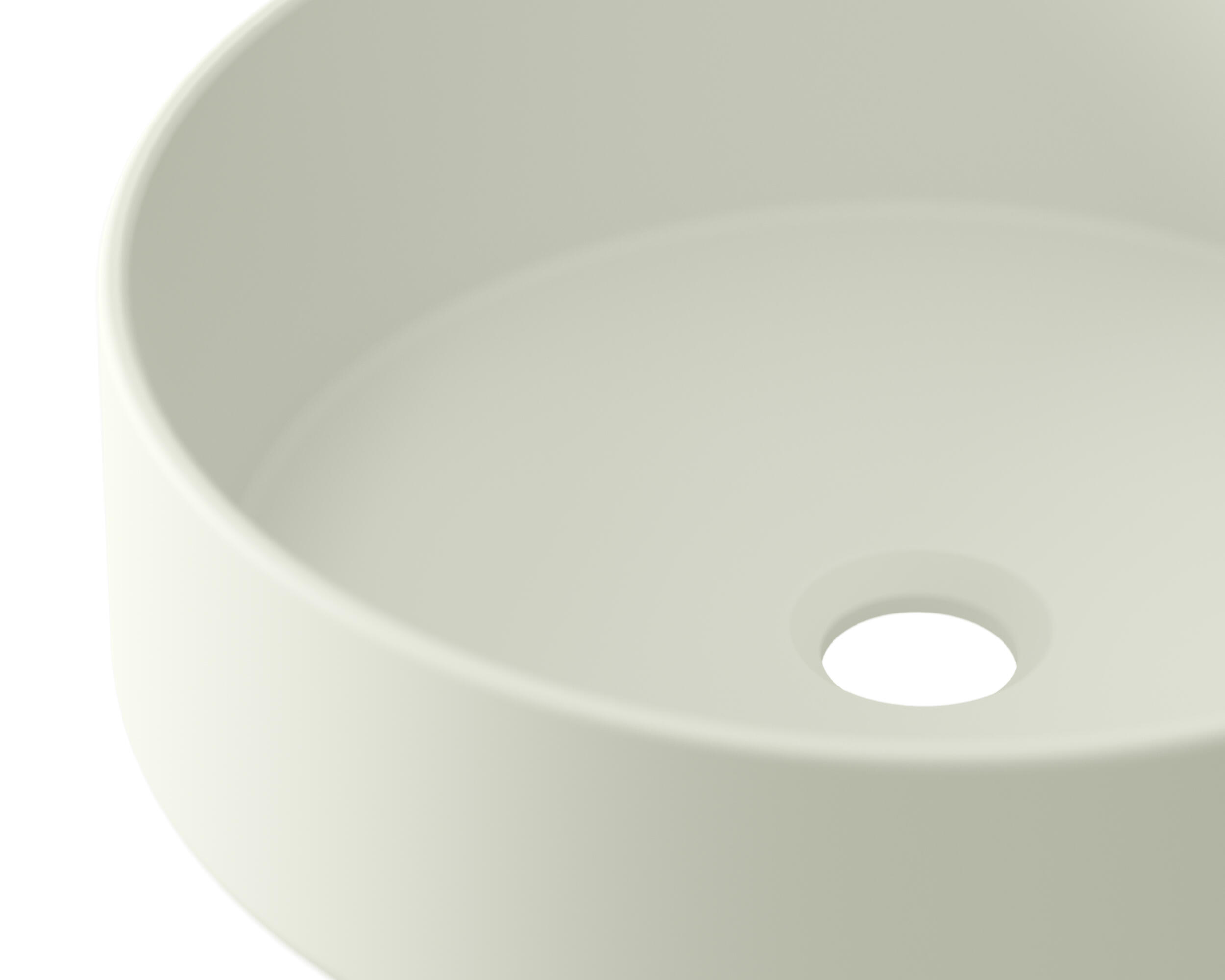 Lavatório de pousar STUDIO 37X12X37CM CREME 5 - 7