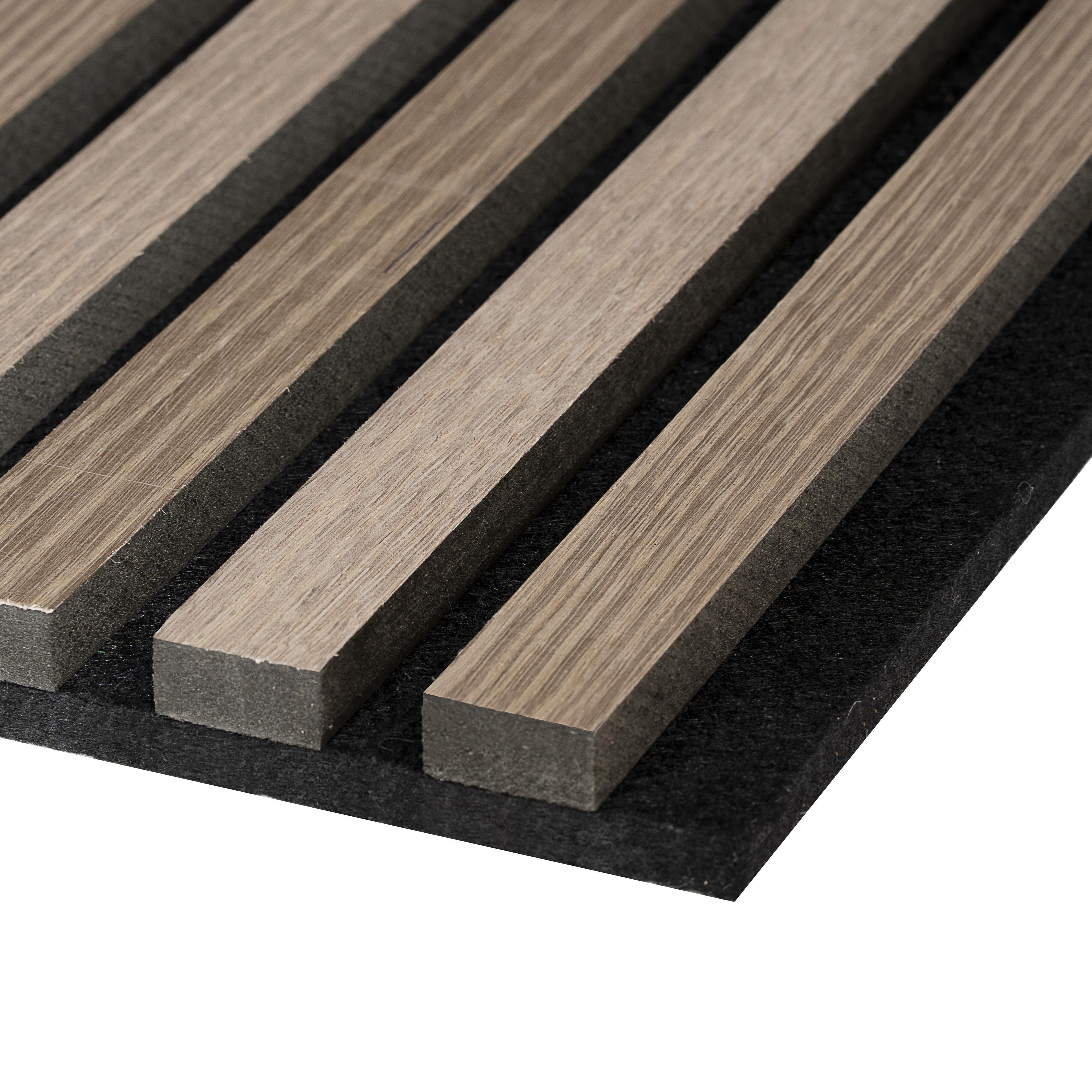 Pannello decorativo fonoassorbente Superior FIBROTECH rovere grigio e nero L 244 x L 60 cm, Sp 22 mm, 1,46 mq - 4