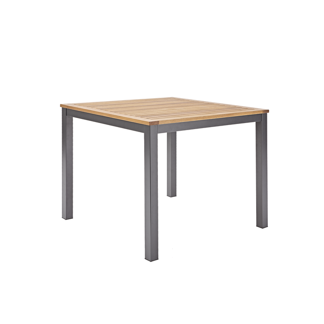 Mesa para balcón de aluminio Oris multicolor de 89x89x75 cm