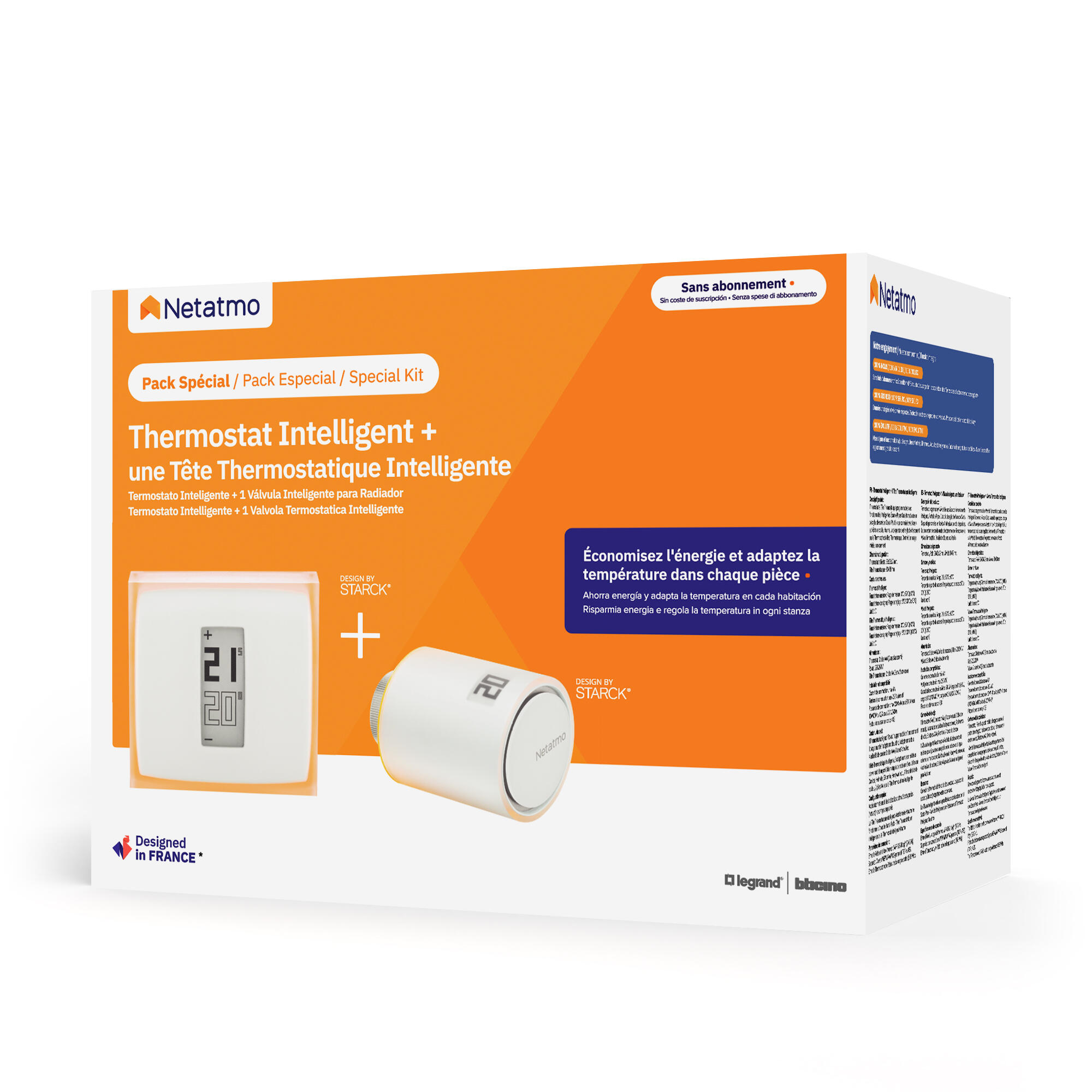 Thermostat connecté chaudière filaire ou sans fil NETATMO - 4