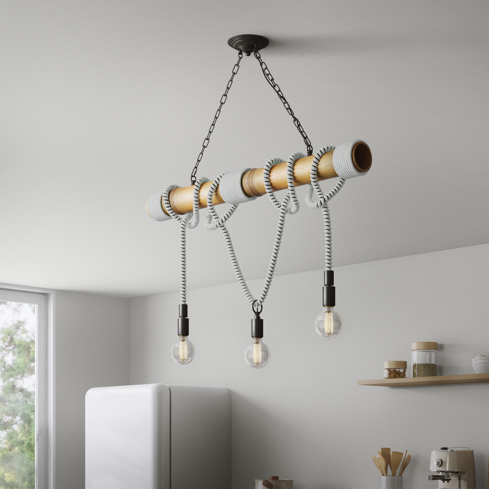 Corde polypropylène tresse creuse STANDERS Diam.8 mm x L.20 m - 2