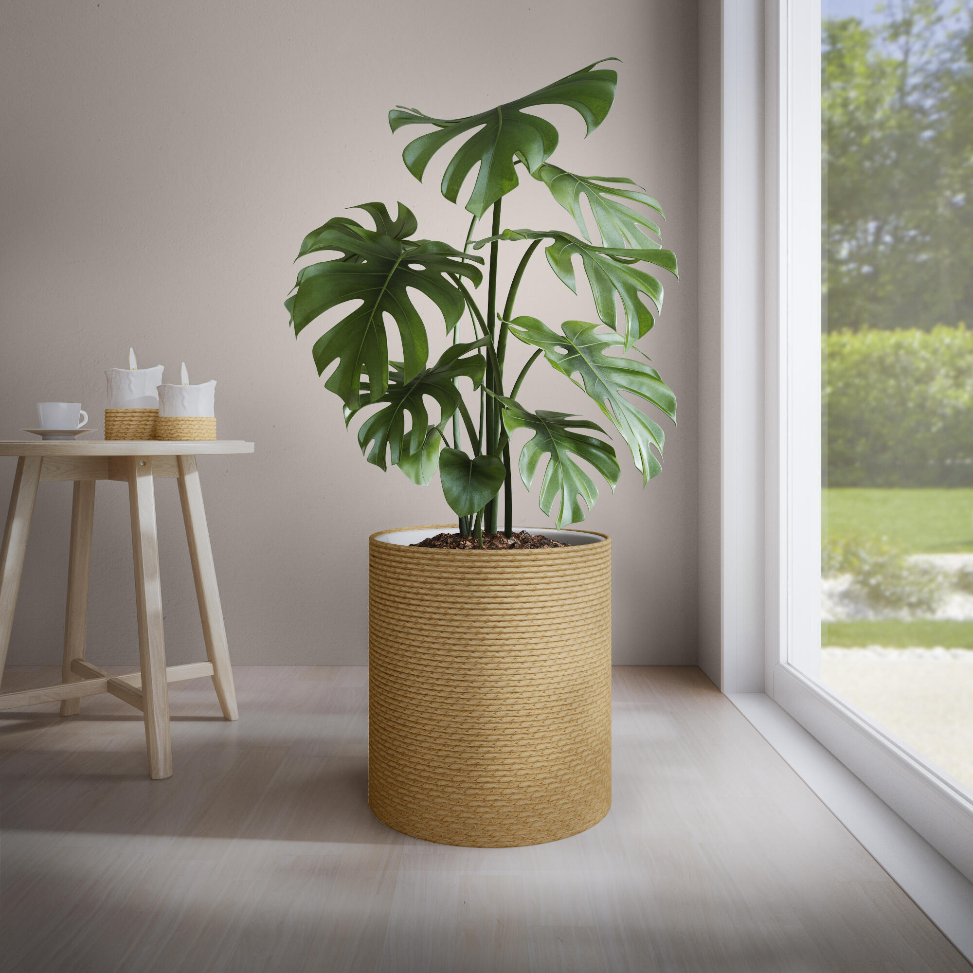 Corda in juta STANDERS L 10 m x Ø 8 mm beige carico max 30 Kg - 7