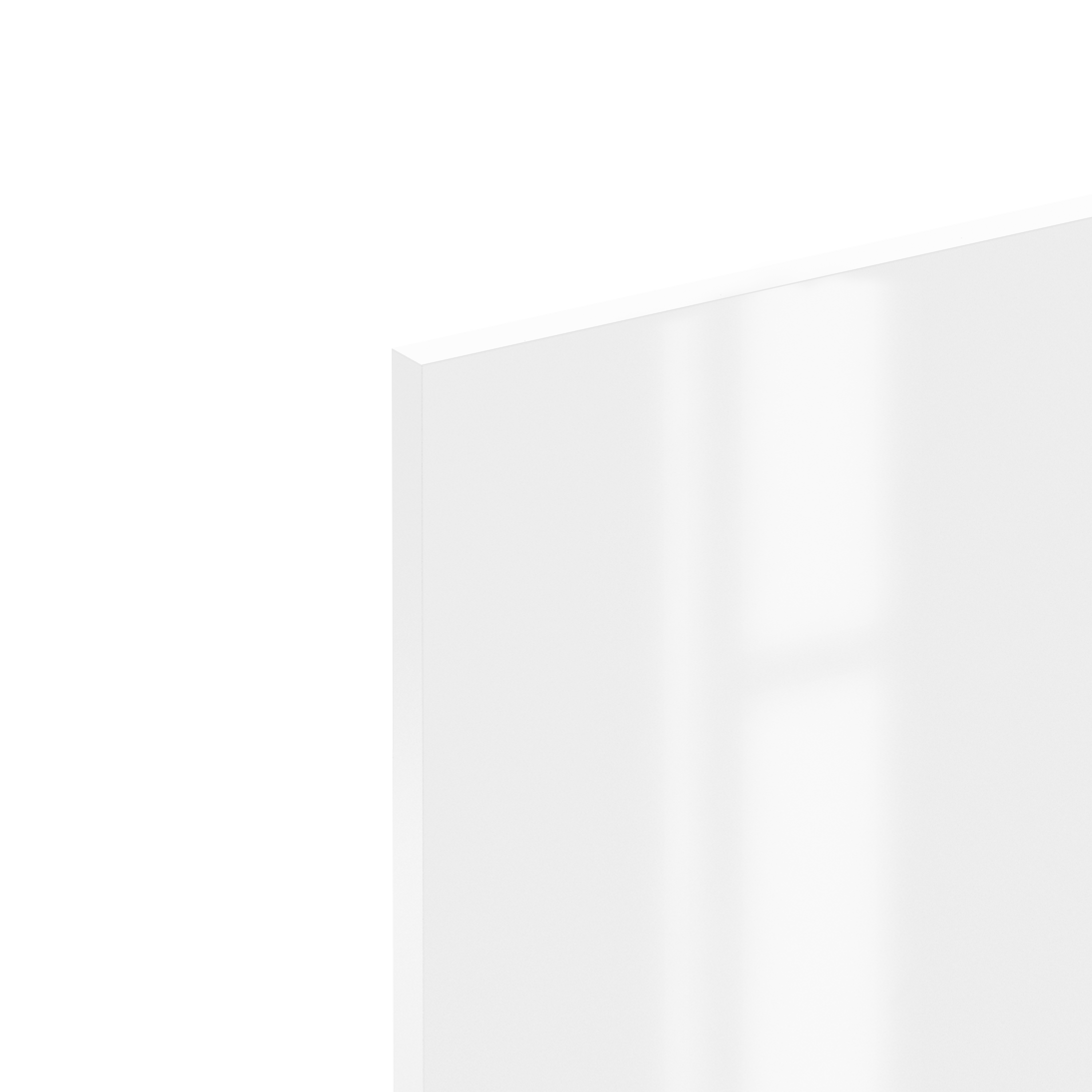 Porte de lave-vaisselle DELINIA ID Tokyo blanc brillant H.76.1 x l.59.7 cm - 4