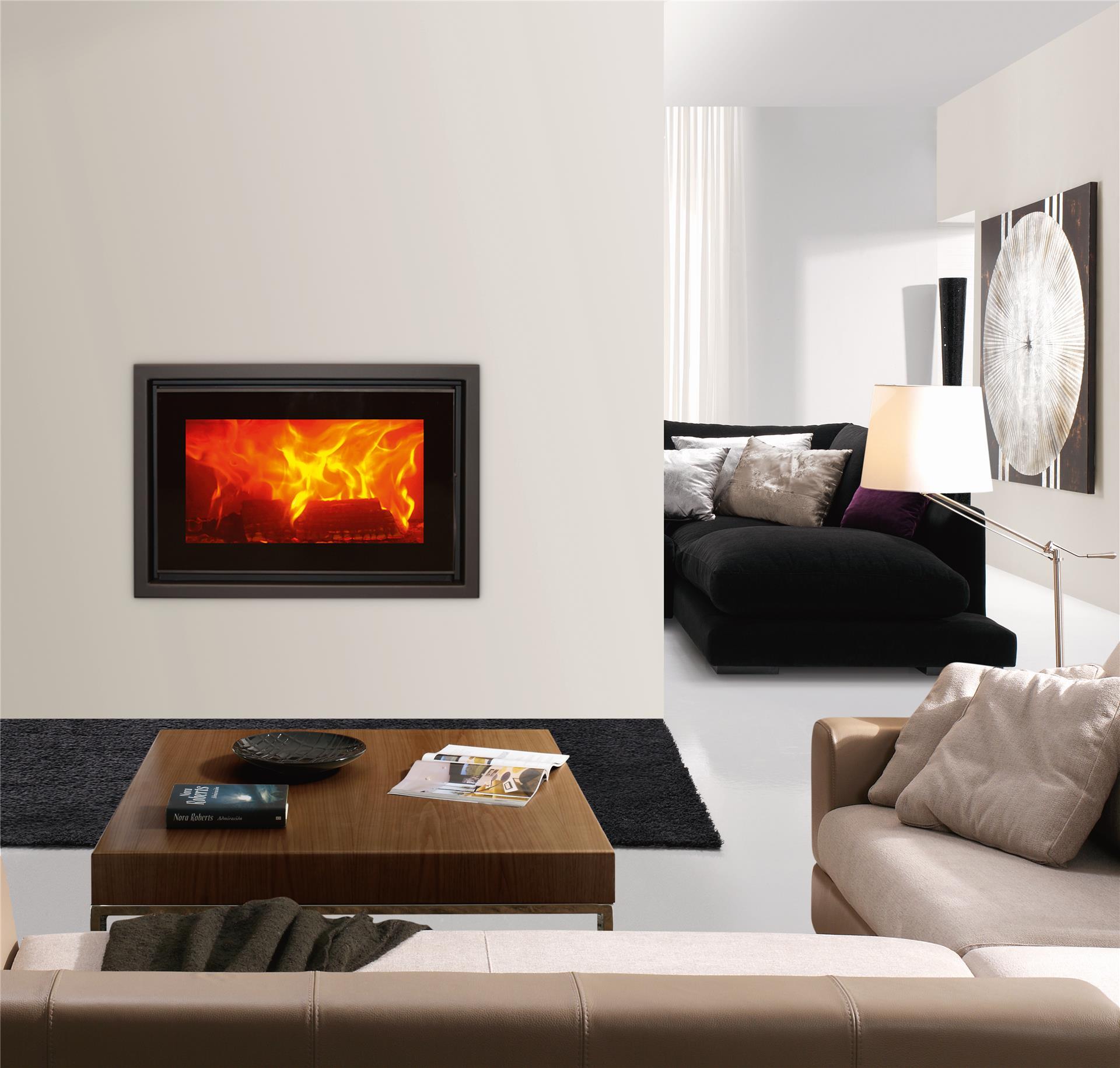 Hogar de leña panadero f-720-s 7 kw