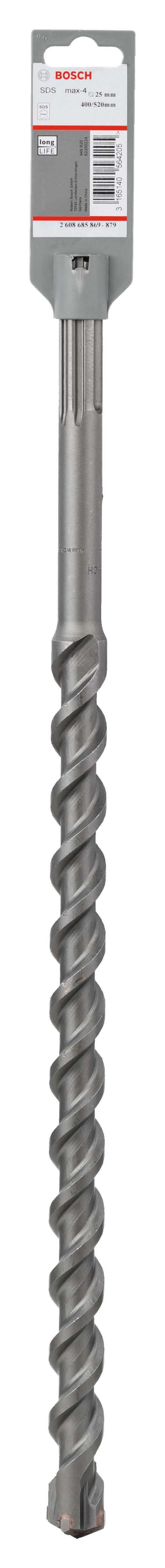 Broca para hormigón enganche sds max ø 25 x l. 400 mm bosch