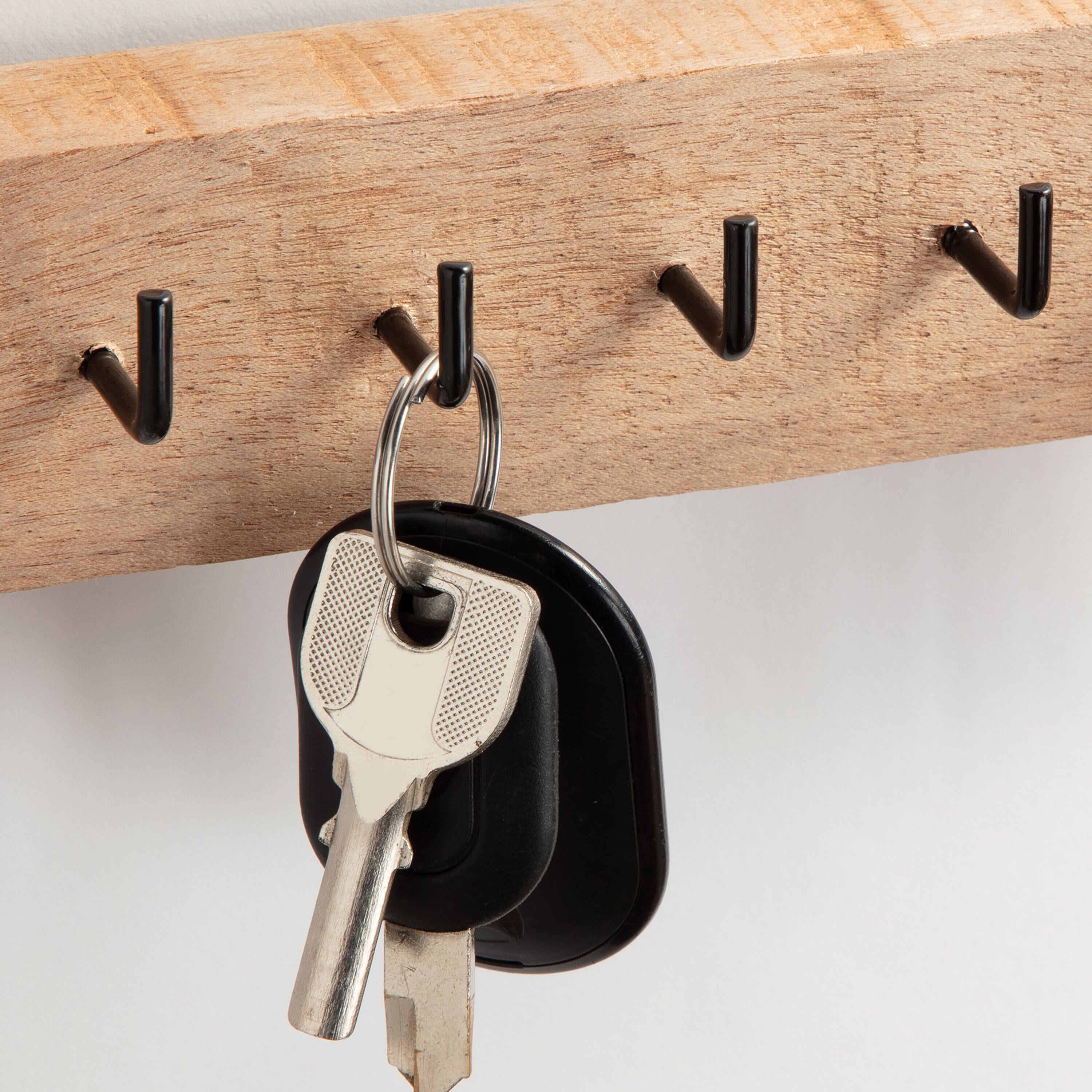 Lot De 4 Crochets à Vis Avec Fente Croisée En Acier Galvanisé Très Résistant Avec Bouchon (Longueur Du Crochet : 100 Mm, Filetage : 5,8 Mm