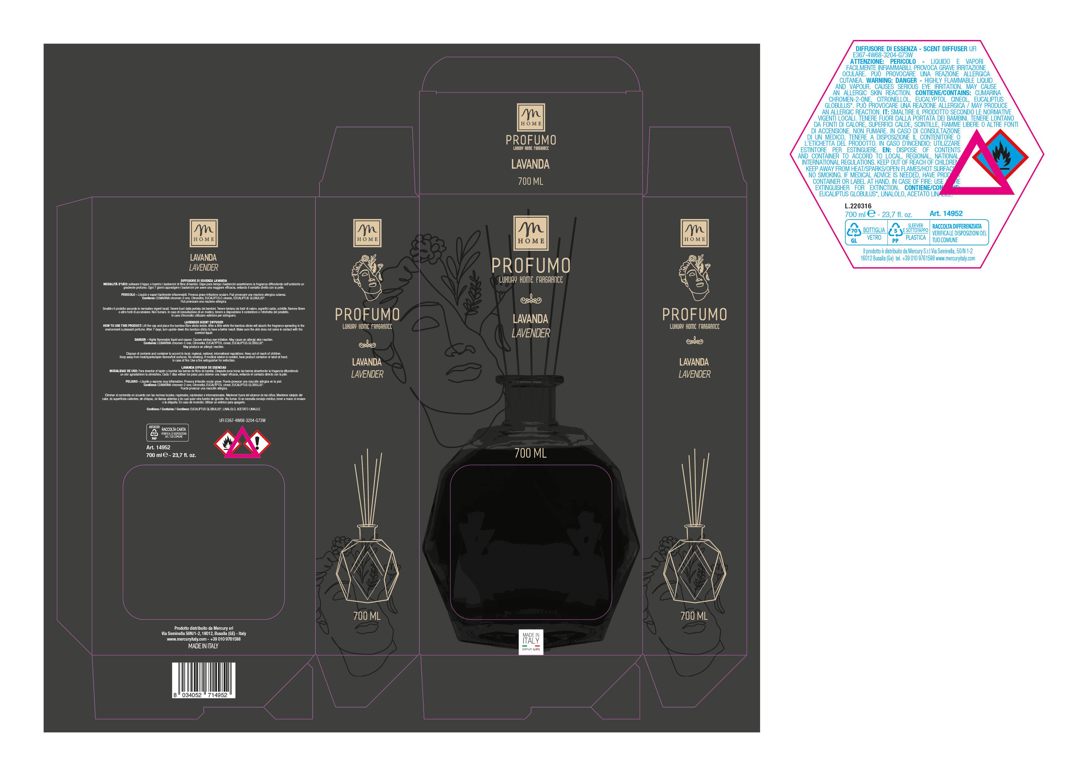 Diffusore lavanda 700 ml - 3