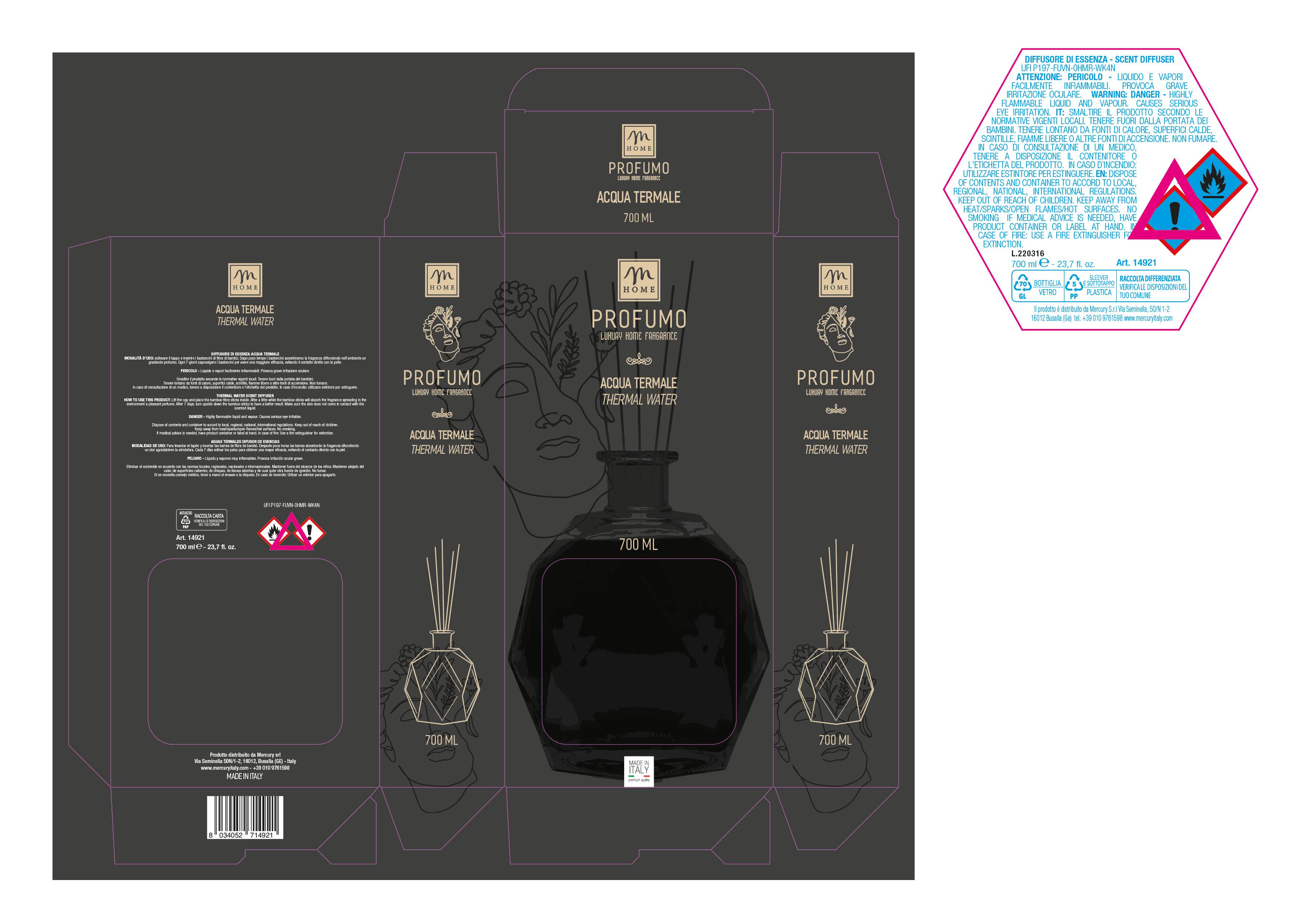 Diffusore acqua termale 700 ml - 2