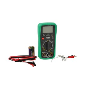 Multimetro Analogico Schneider Cat III 300V - Per Misure Di Tensione, Corrente E Resistenza, Con Fusibile Di Protezione