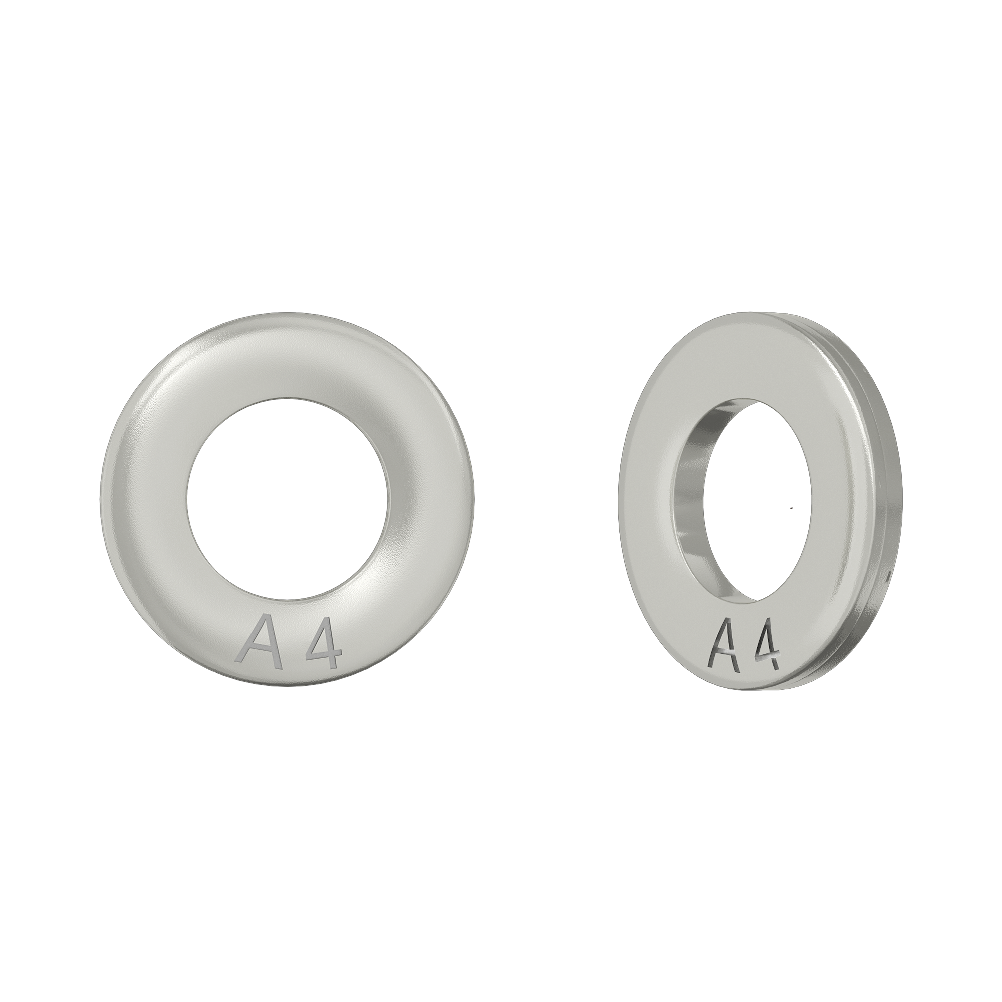 Pack 15 arandelas plana estrecha de 8 mm ø interior