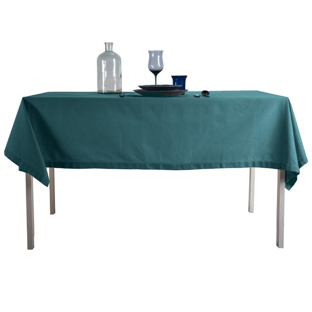 Tovaglia In Tela Cerata Ovale 240x140cm - Lavabile, Impermeabile, Con Orlo A Fragole, Per Interni/Esterni