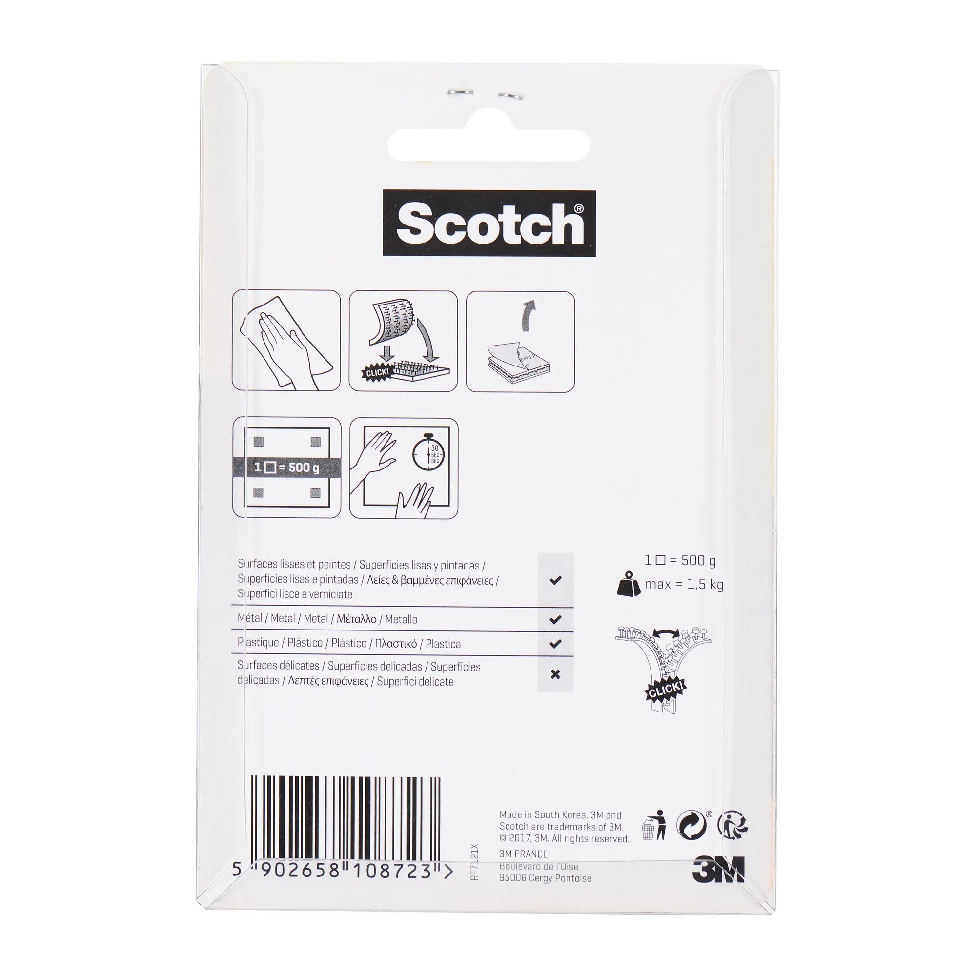 24 sistema de fijación de velcro adhesivo  de  cm - 3