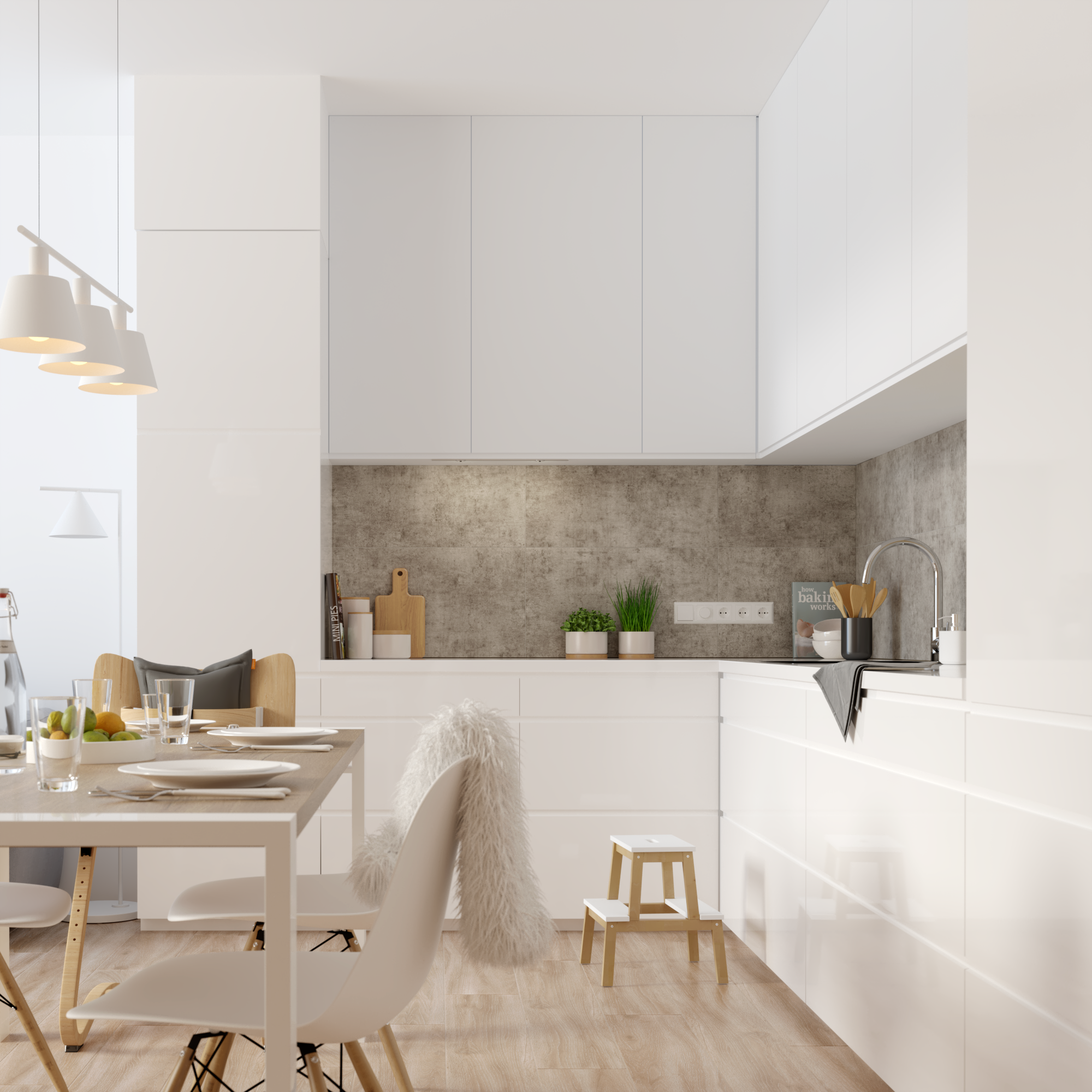 Revestimiento de pared decorativo efecto hormigón de pvc artens renow patina gris de 70x40 cm