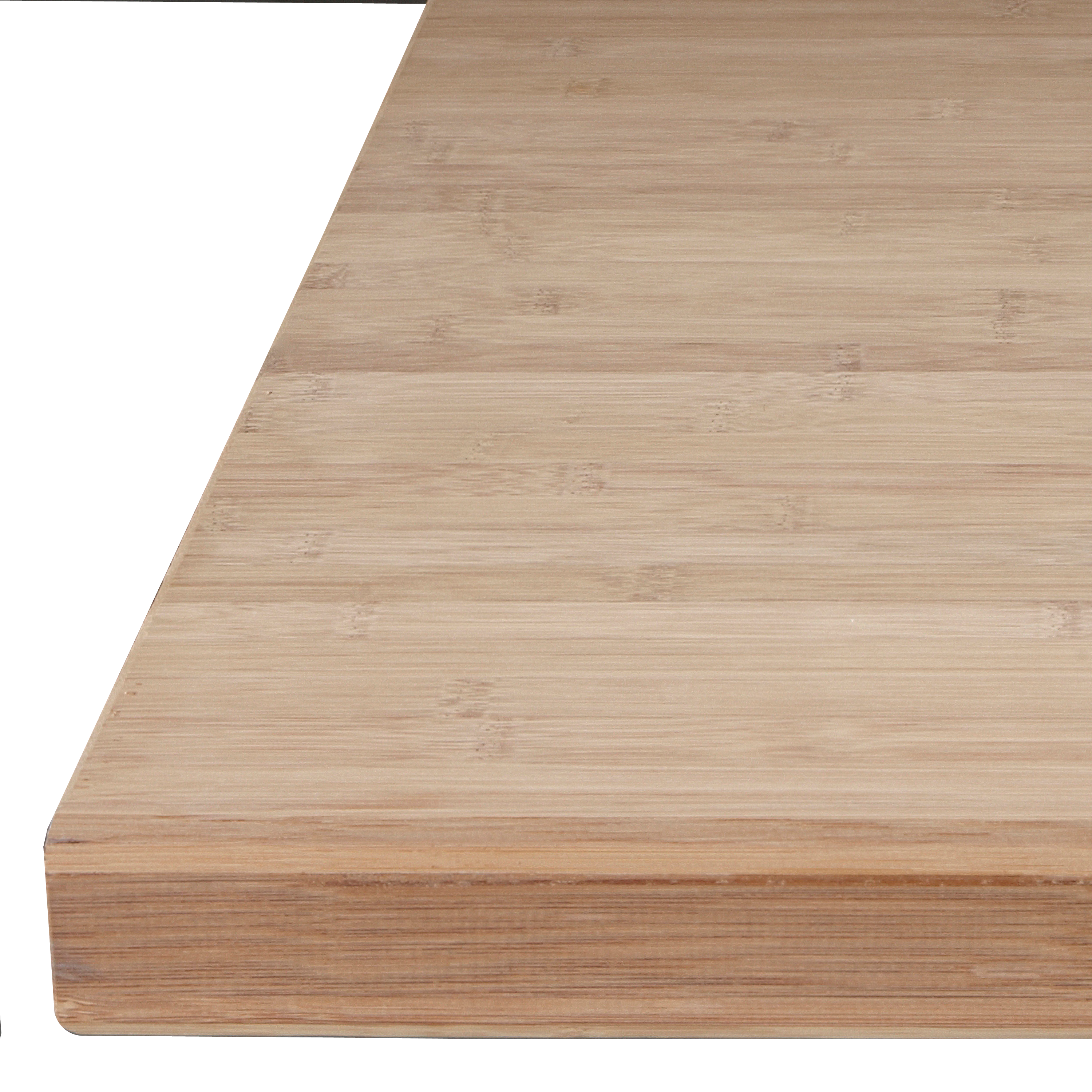 Encimera de cocina madera maciza bamboo 245x65 cm espesor 38mm