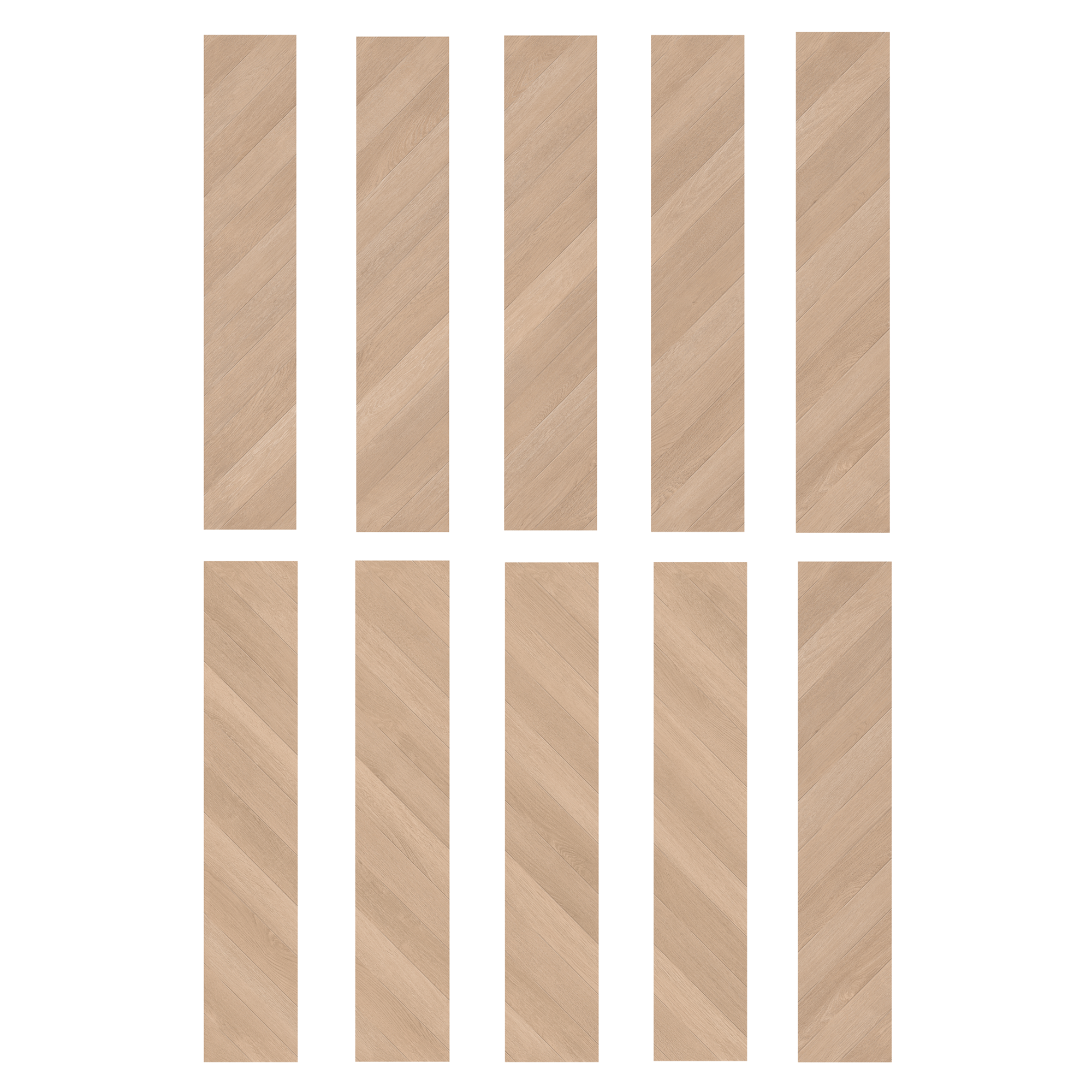 Lame PVC clipsable intenso ARTENS Daven effet bois naturel - 6