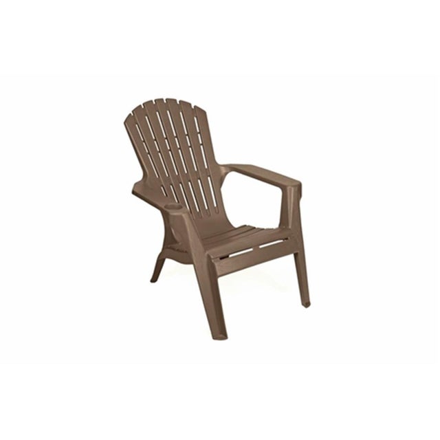 Cadeira de resina taupe Relax