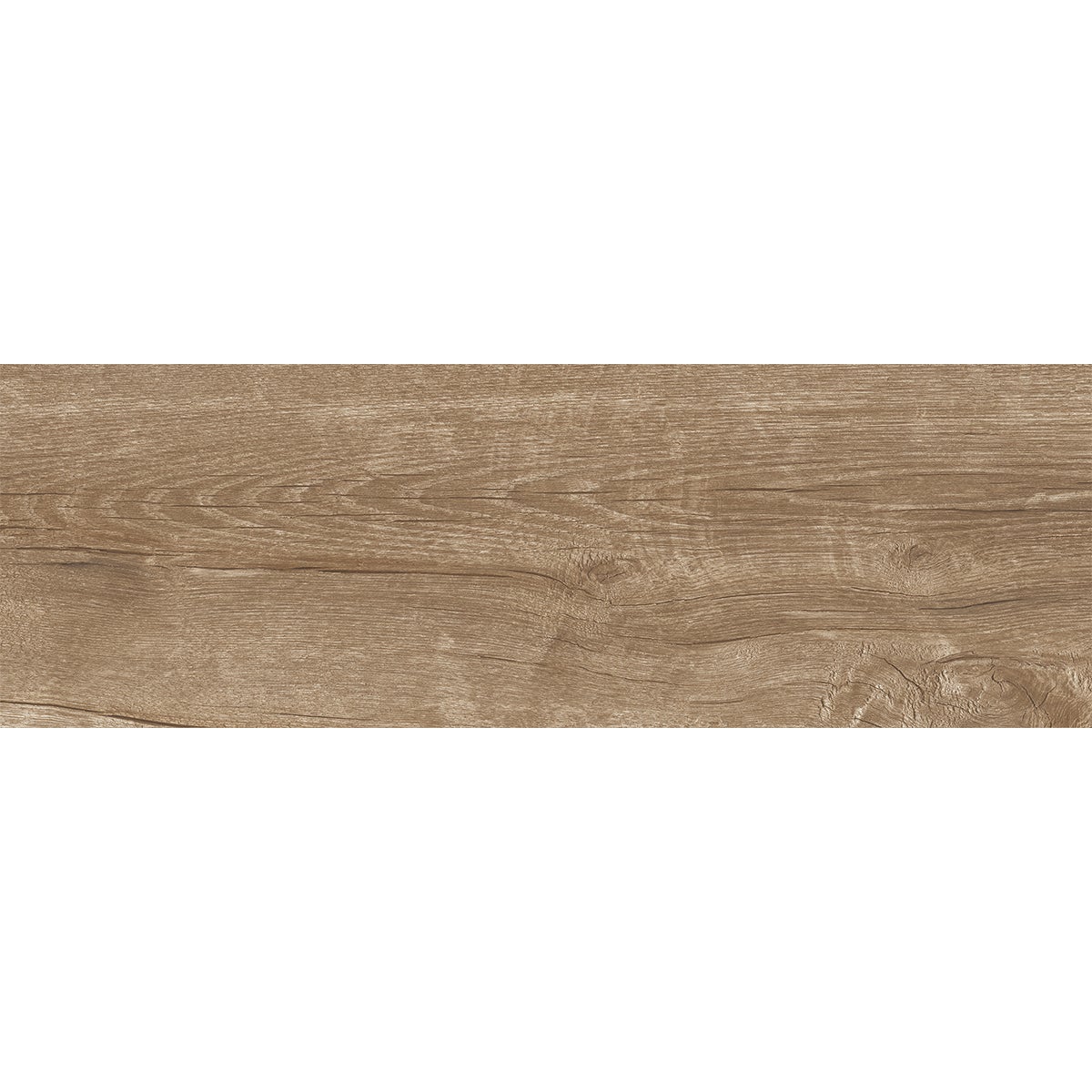 Piastrella da pavimento interno in gres porcellanato 20 x 60.4 cm smaltato noce opaco Greenwood R9 traffico medio forte (pei 3/5) Sp. 7.4 mm 1.33 mq - 8