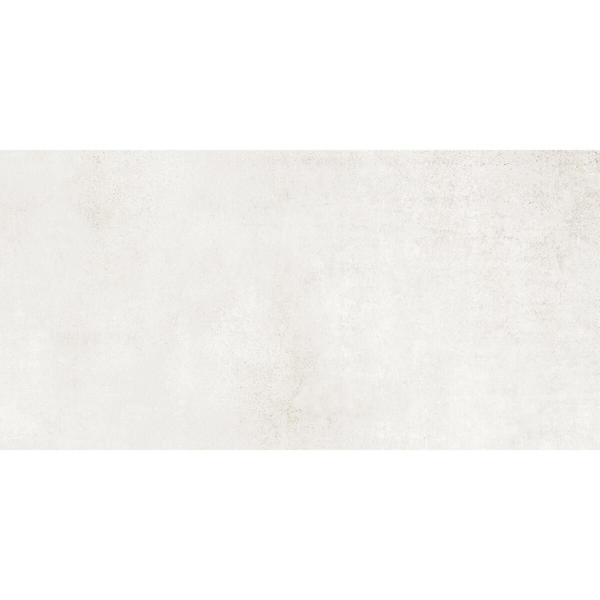 Piastrella da pavimento interno in gres porcellanato 30 x 60.4 cm smaltato bianco opaco Switch R9 traffico intenso (pei 4/5) Sp. 7.4 mm 1.45 mq - 9