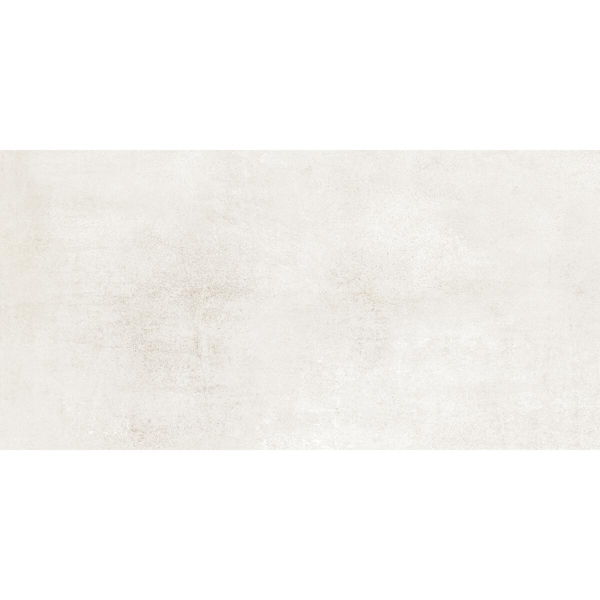 Piastrella da pavimento interno in gres porcellanato 30 x 60.4 cm smaltato bianco opaco Switch R9 traffico intenso (pei 4/5) Sp. 7.4 mm 1.45 mq - 4