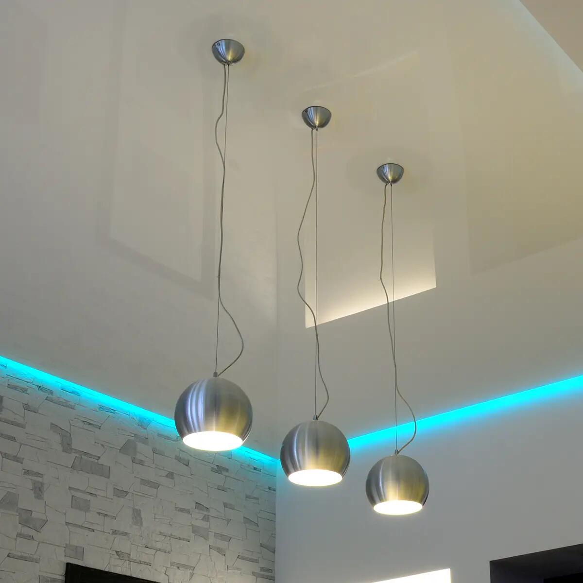 Lampadina LED Hey Globe, E27 globo, opaco, luce CCT e RGB, 11W = 1050 LM (equiv 75 W), 200°, ON - 2