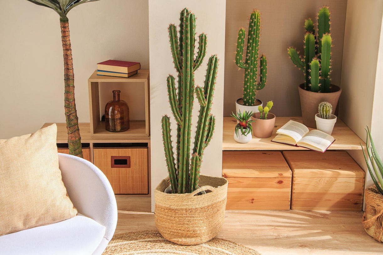 Plantas artificiales – Plantas artificiales, plantas decorativas para sala  de estar, plantas artificiales de interior, uso en interiores y exteriores