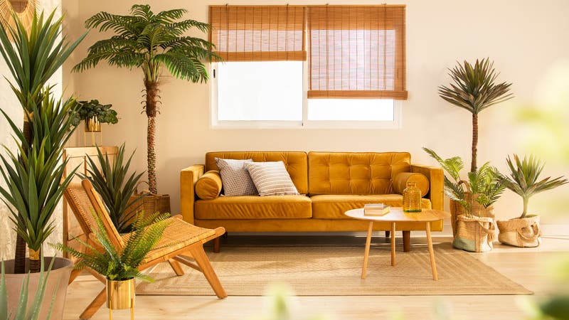 Ideas para decorar tu casa con plantas artificiales