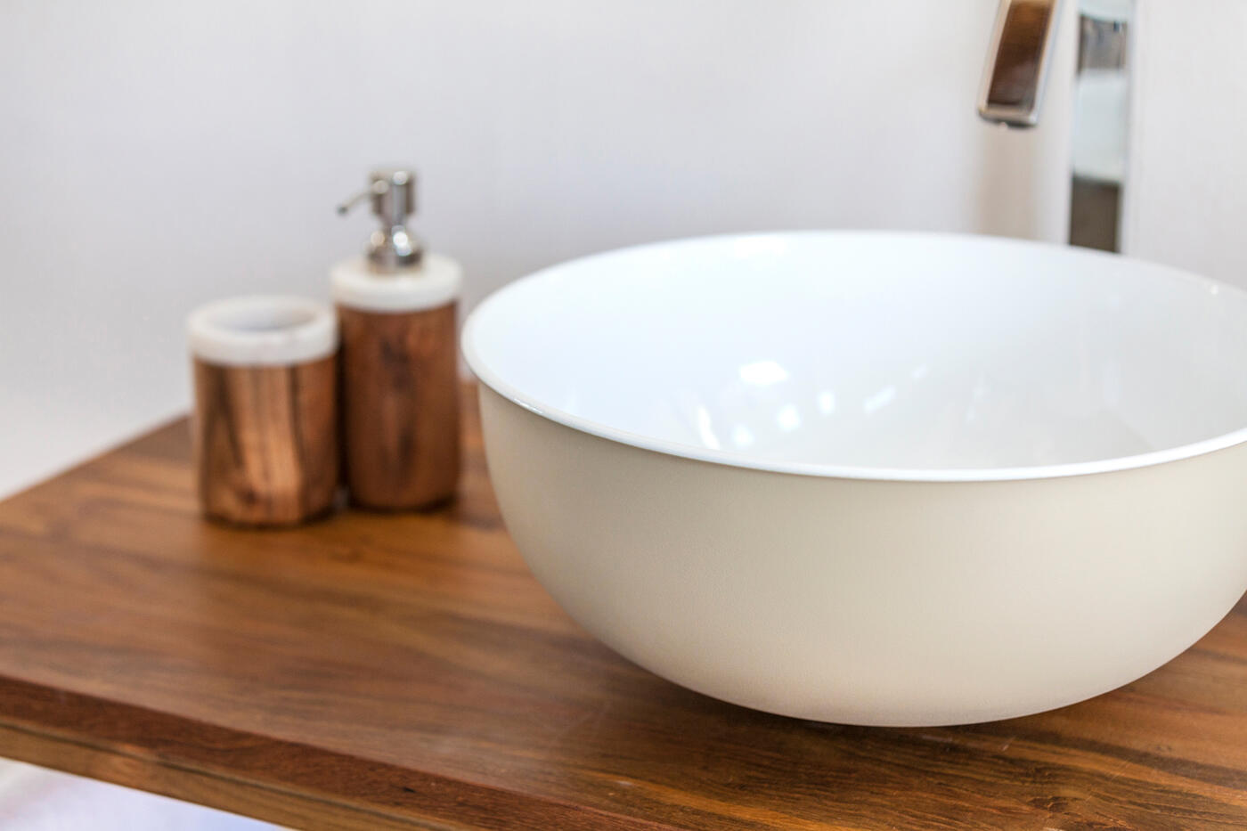 Lavabo de sobreponer Open  brillante 39x16x39 cm - 2