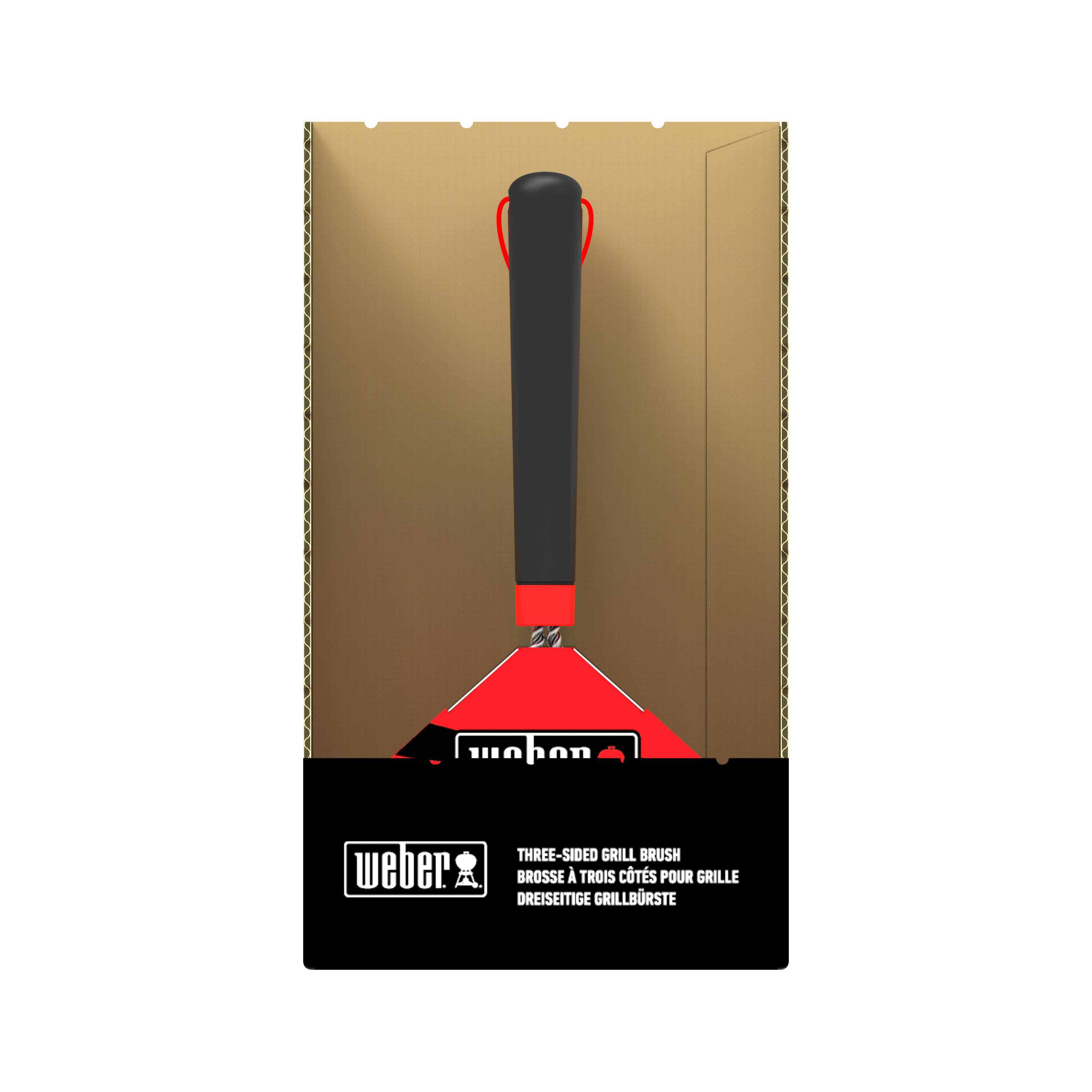 Spazzola per barbecue WEBER  piccola acciaio 30 cm - 11