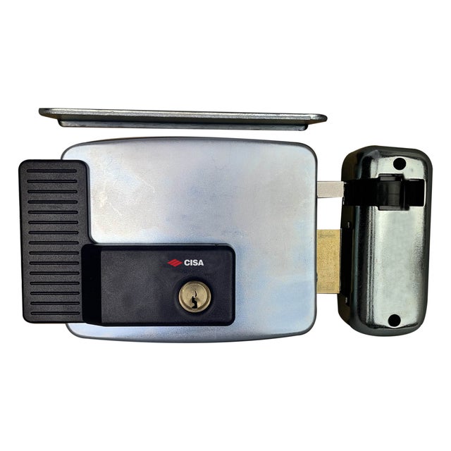 Serratura CISA Per Cancelli In Ferro - Acciaio Zincato, Con Cilindro In Ottone - Foto 9