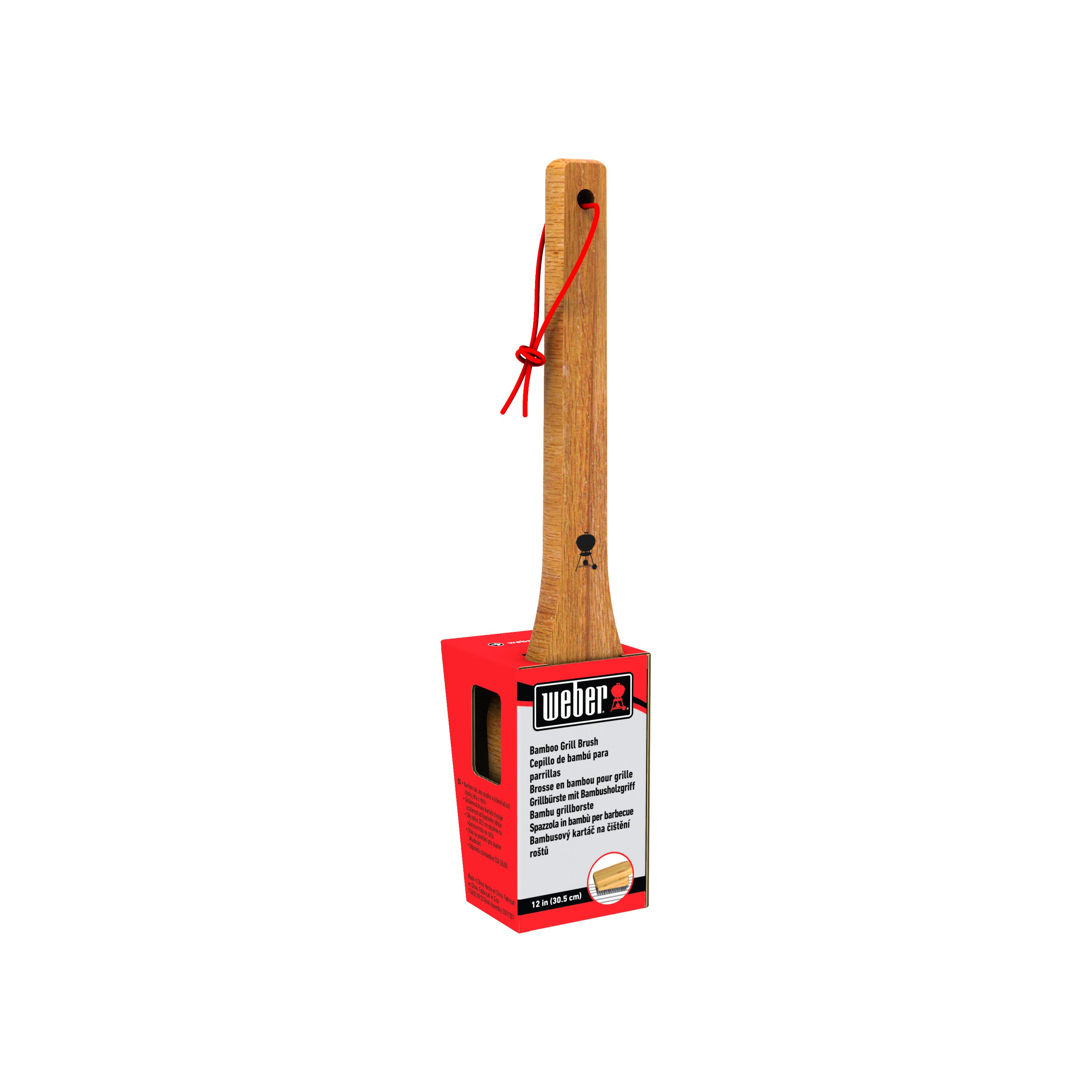 Spazzola per barbecue WEBER  piccola bamboo 30 cm - 7