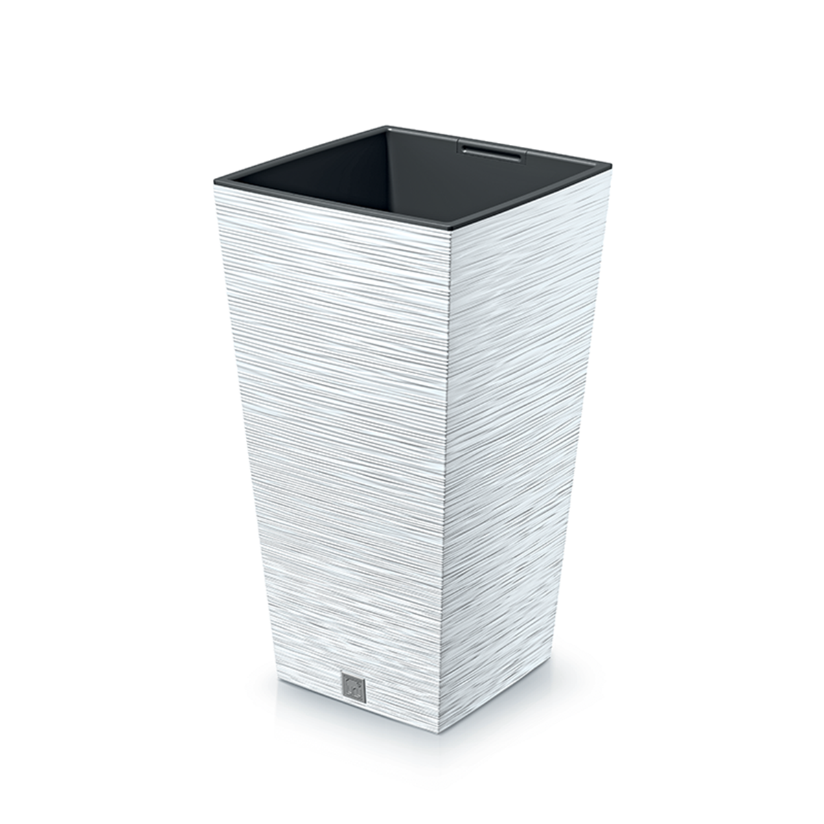 Vaso per piante e fiori SANDY PROSPERPLAST in polipropilene bianco H 53