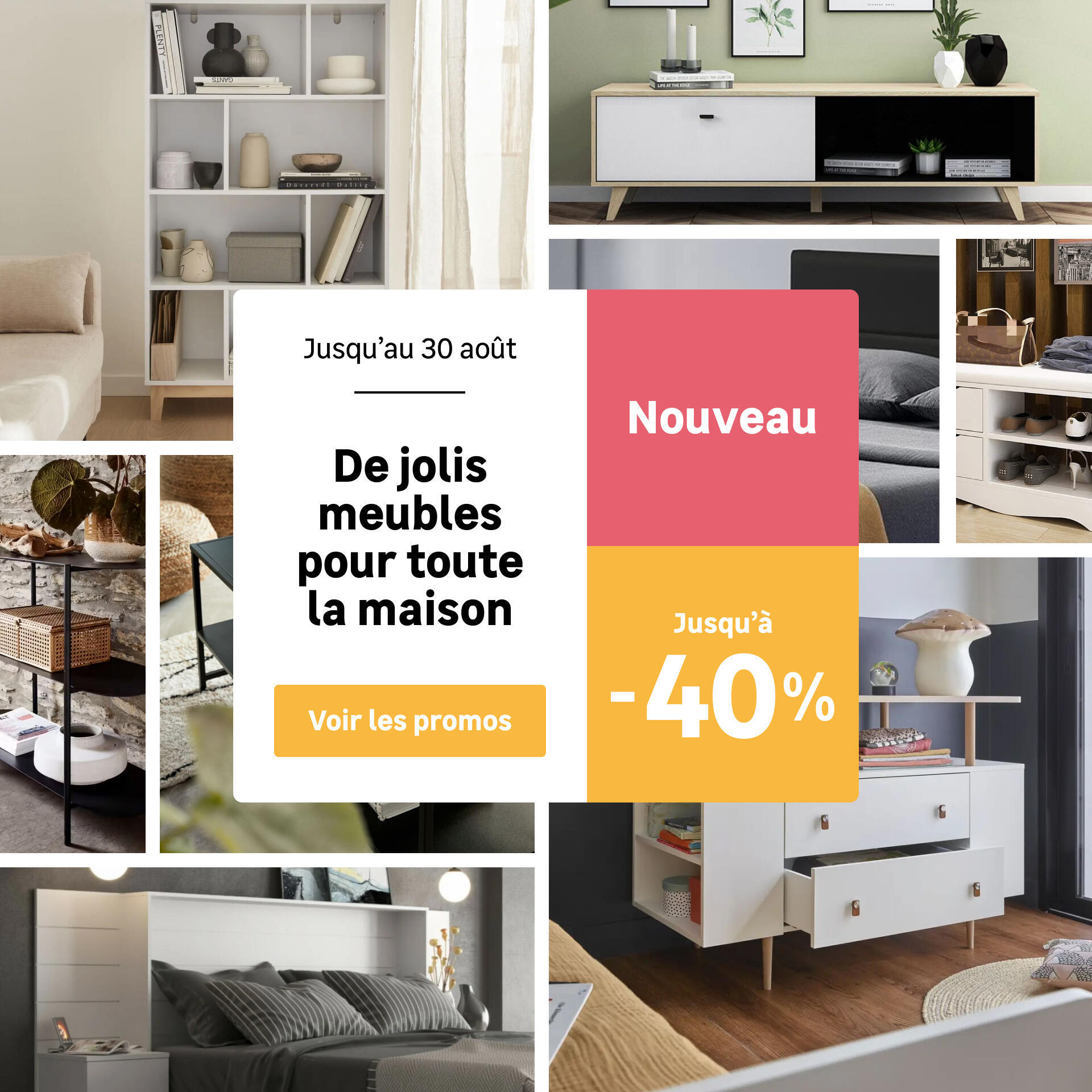 Meubles jusqu'à -40% | Leroy Merlin