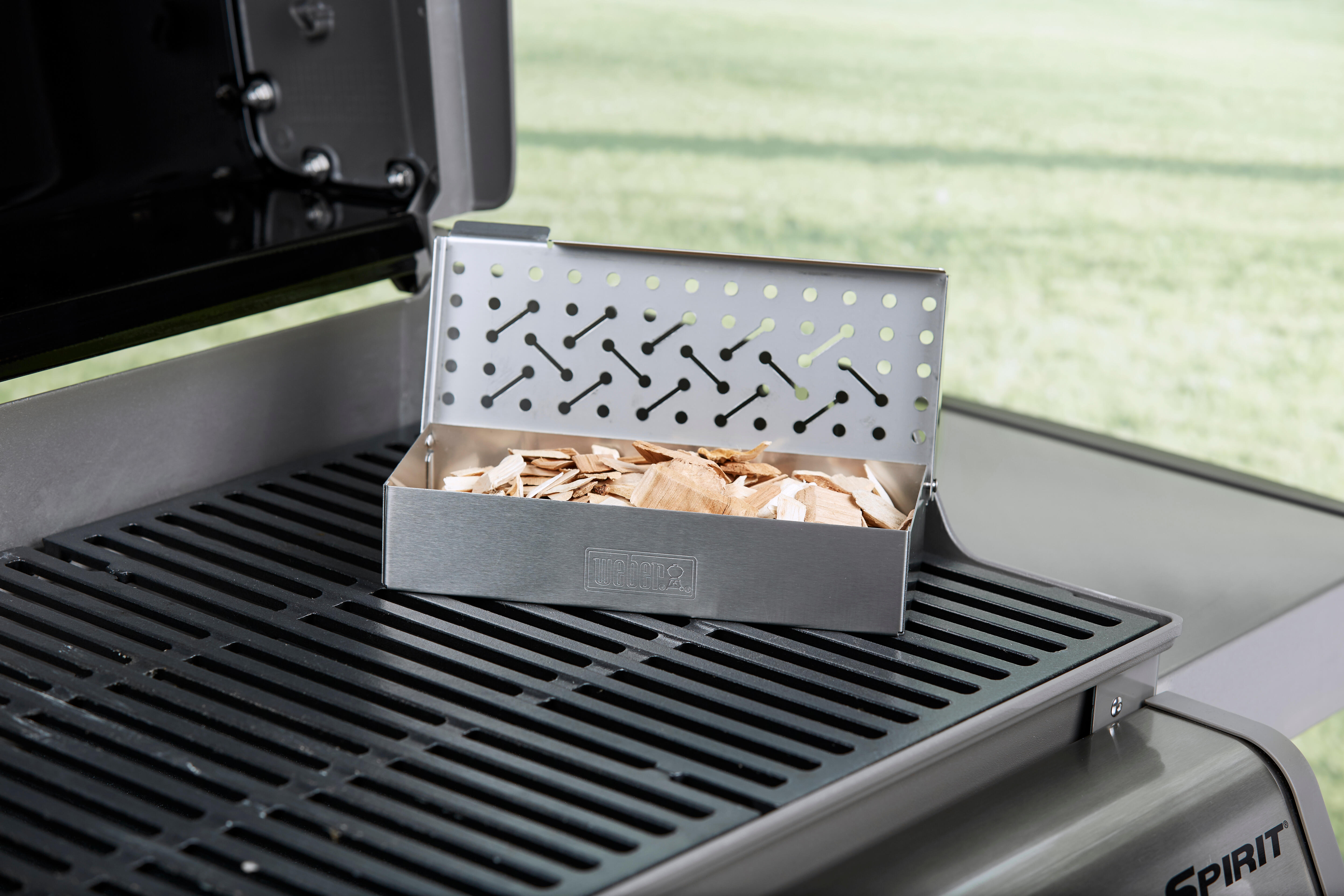 Box affumicatura in inox WEBER L 28.2 x L 6.5 x H 6.5 cm - 11