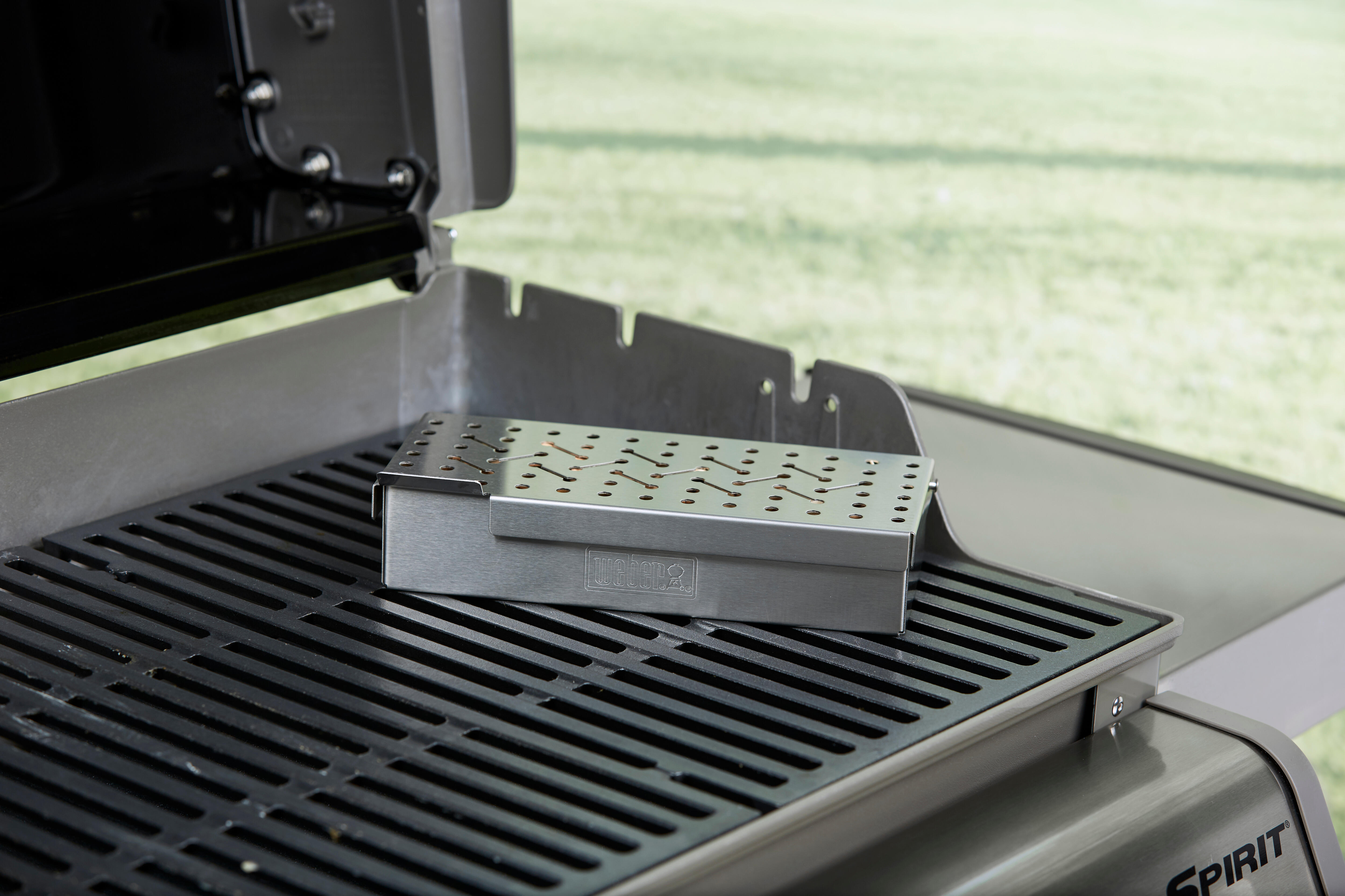 Box affumicatura in inox WEBER L 28.2 x L 6.5 x H 6.5 cm - 9