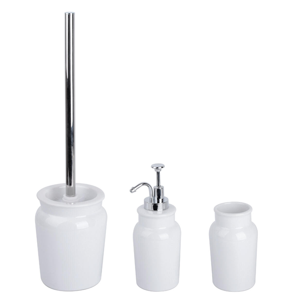 Gobelet de salle de bains Milk blanc SENSEA - 3