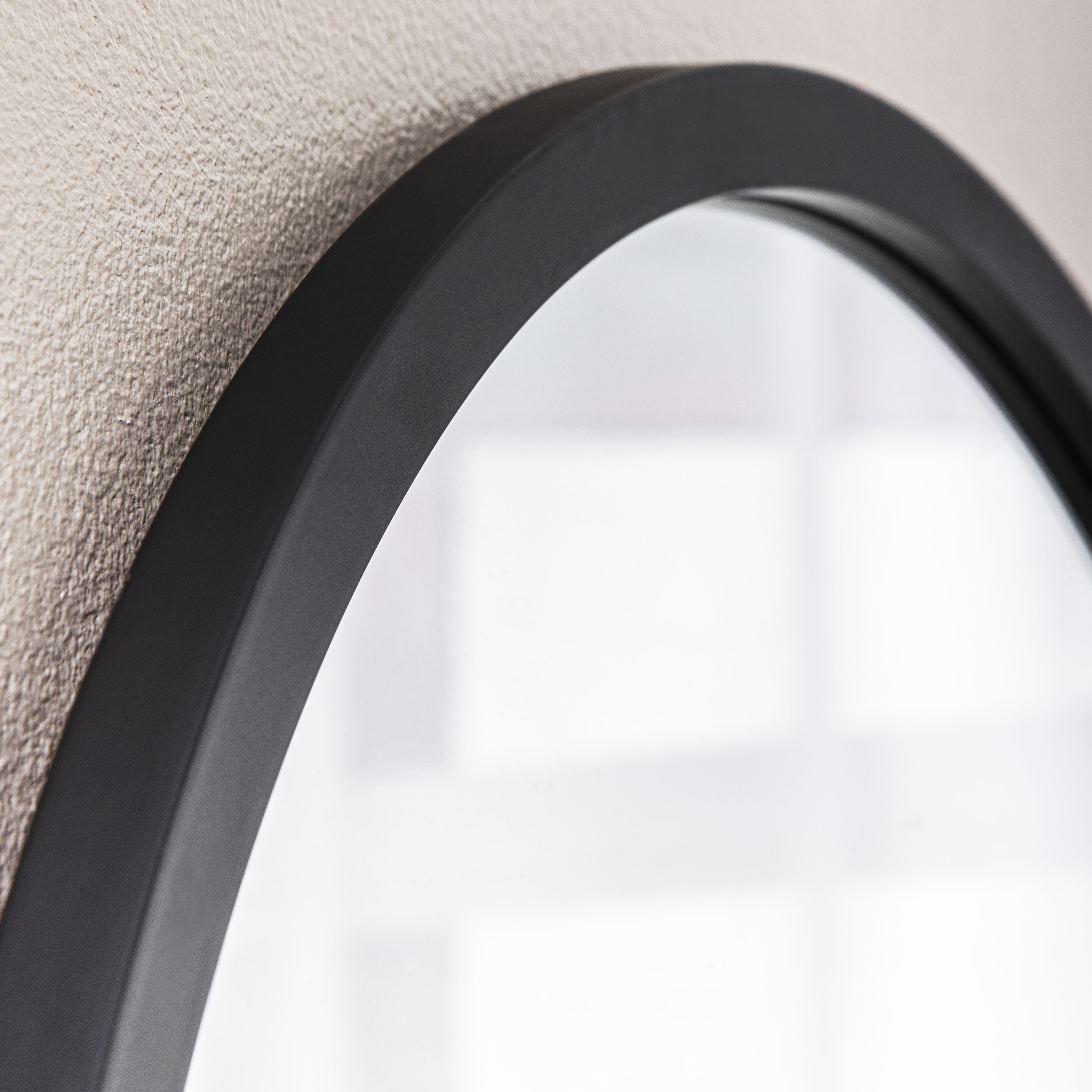 Lustro okrągłe Nodal czarne śr. 52 cm Inspire - 18