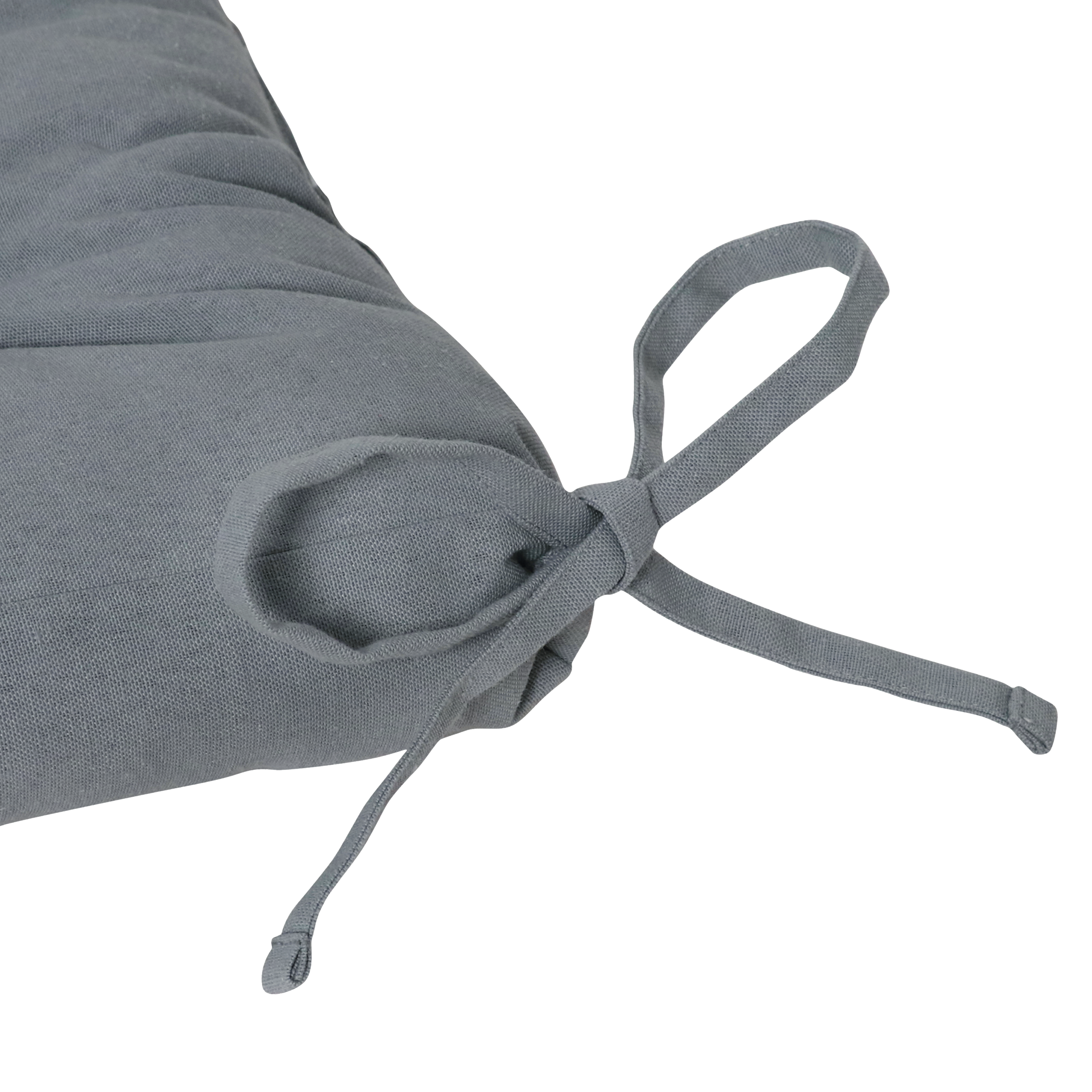 Set 4 cojines para silla Popy gris 34x34cm - 4