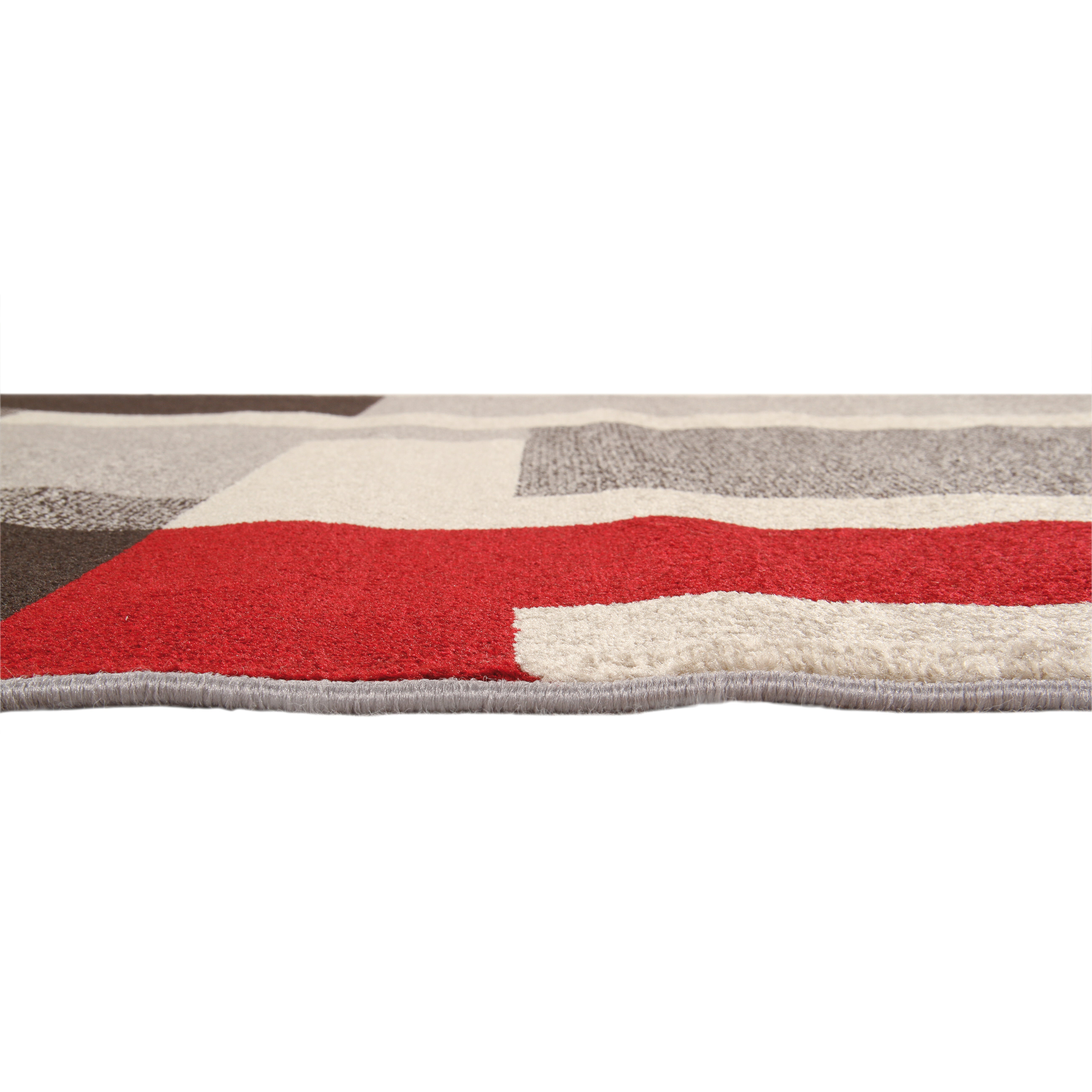 Tappeto Casa riquadri geometrico multicolor, L 170 x L 120 cm - 5