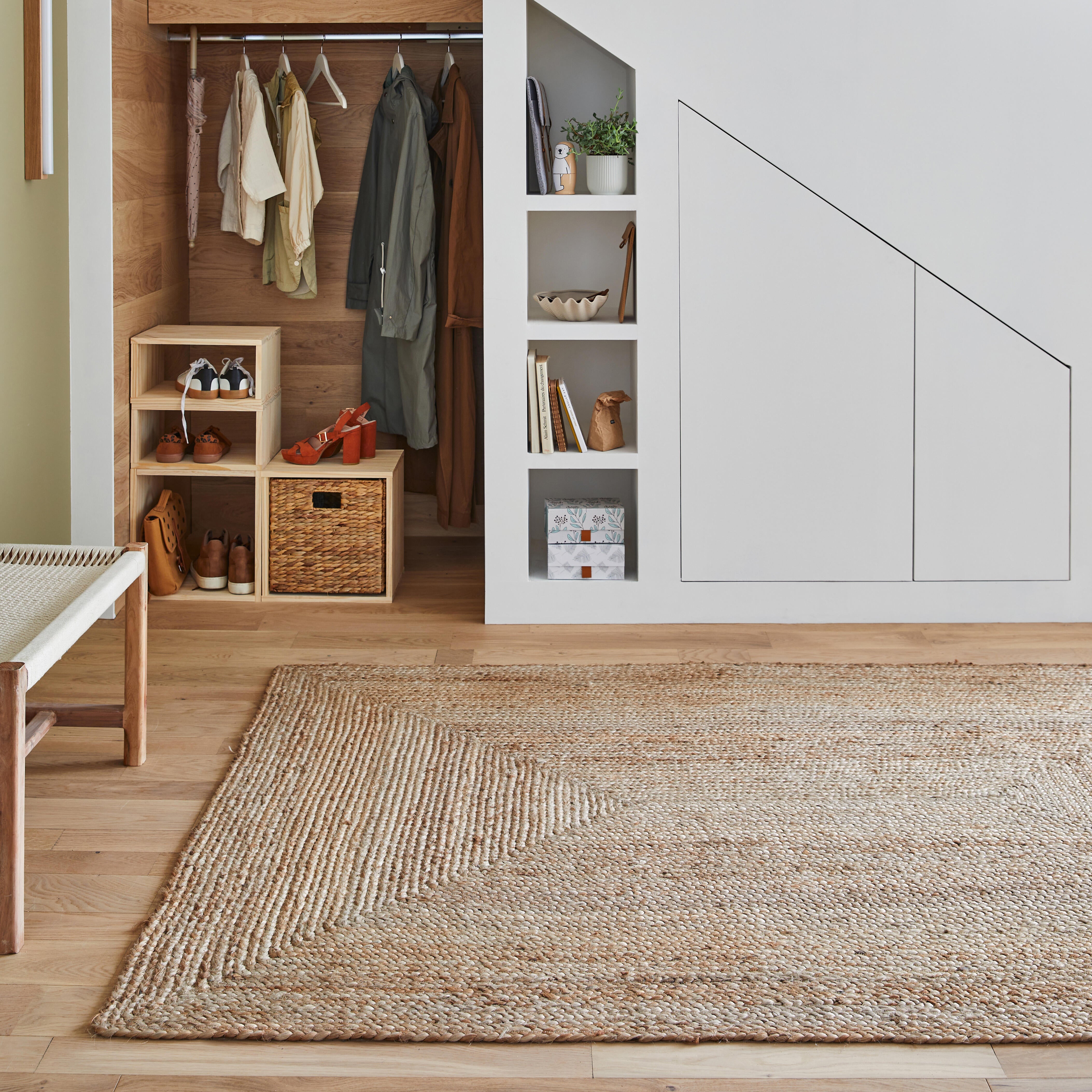 Tappeto Nils etnico in juta naturale, L 230 x L 160 cm - 14