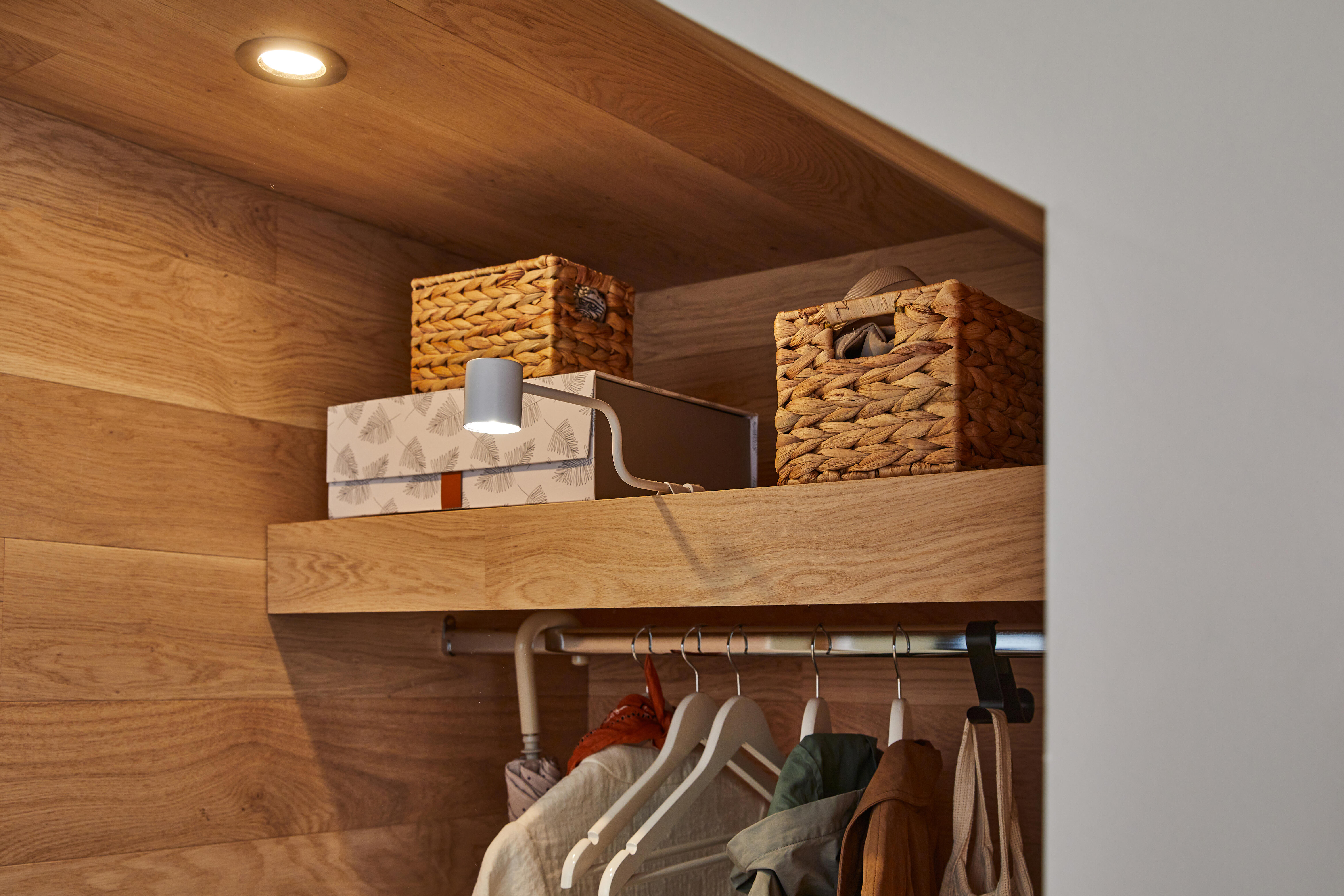 Kit barre de penderie et supports D30 x 15 mm ovale chromé 1 mètre - 4